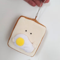 Shokupan-san 'Mr Fried Egg' Bread Plush (9cm)