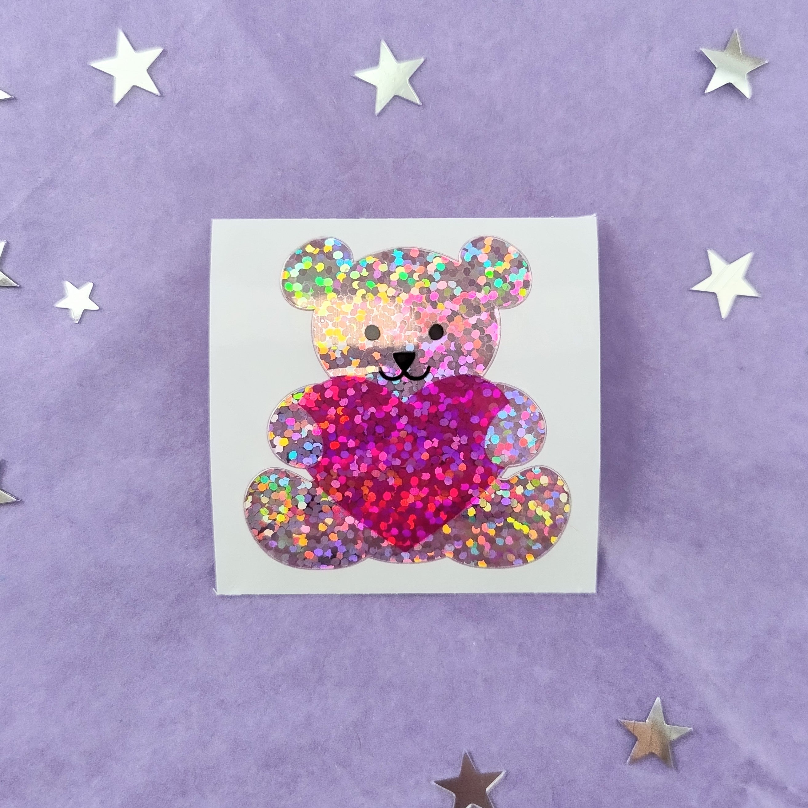 Stuffed Bears Stickers from the Roll