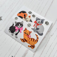 Playful Kittens Stickers from the Roll