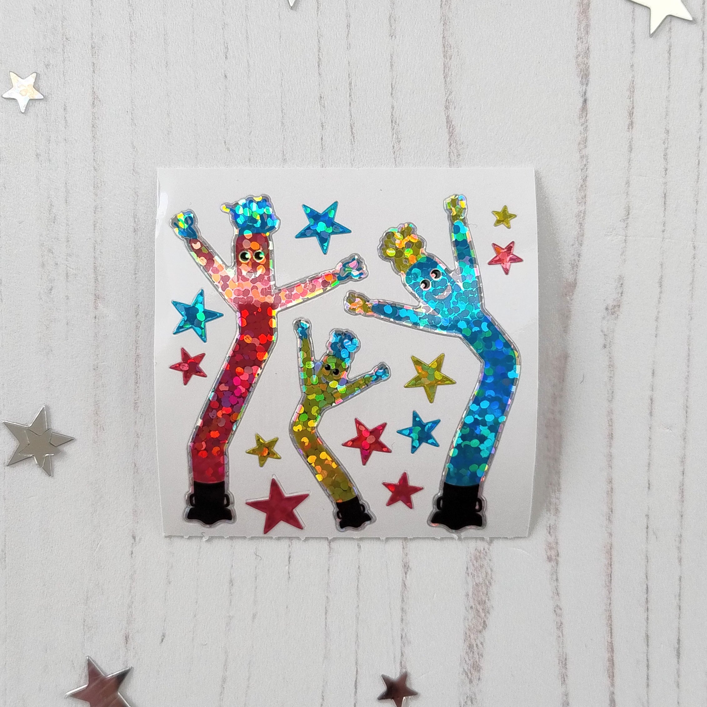 Air Dancers Stickers from the Roll