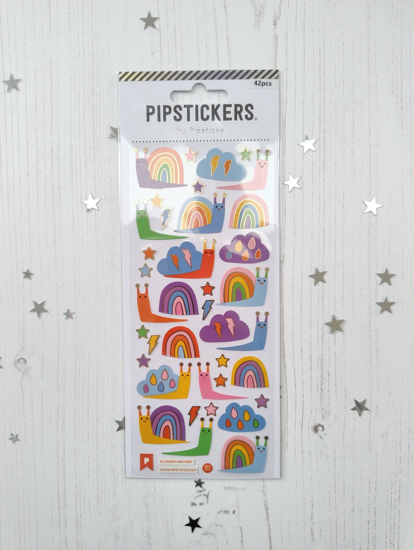 "Sluggish Weather" Stickers