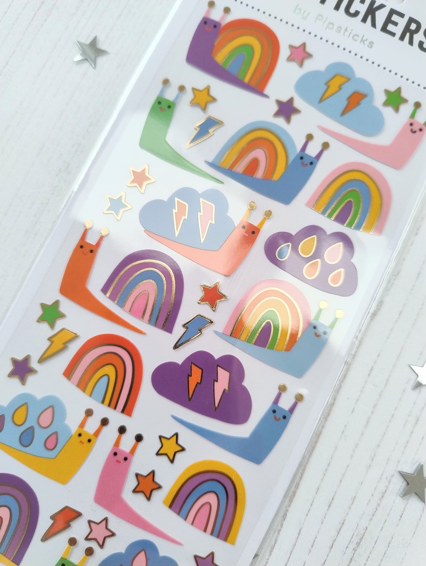 "Sluggish Weather" Stickers