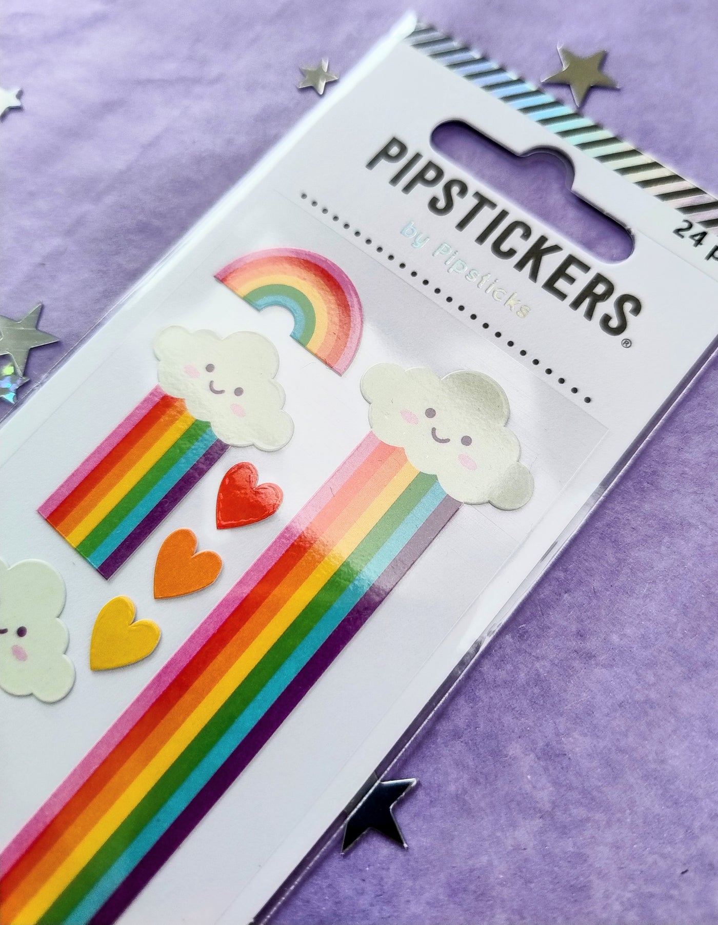 "Fun Beams" Rainbow Stickers
