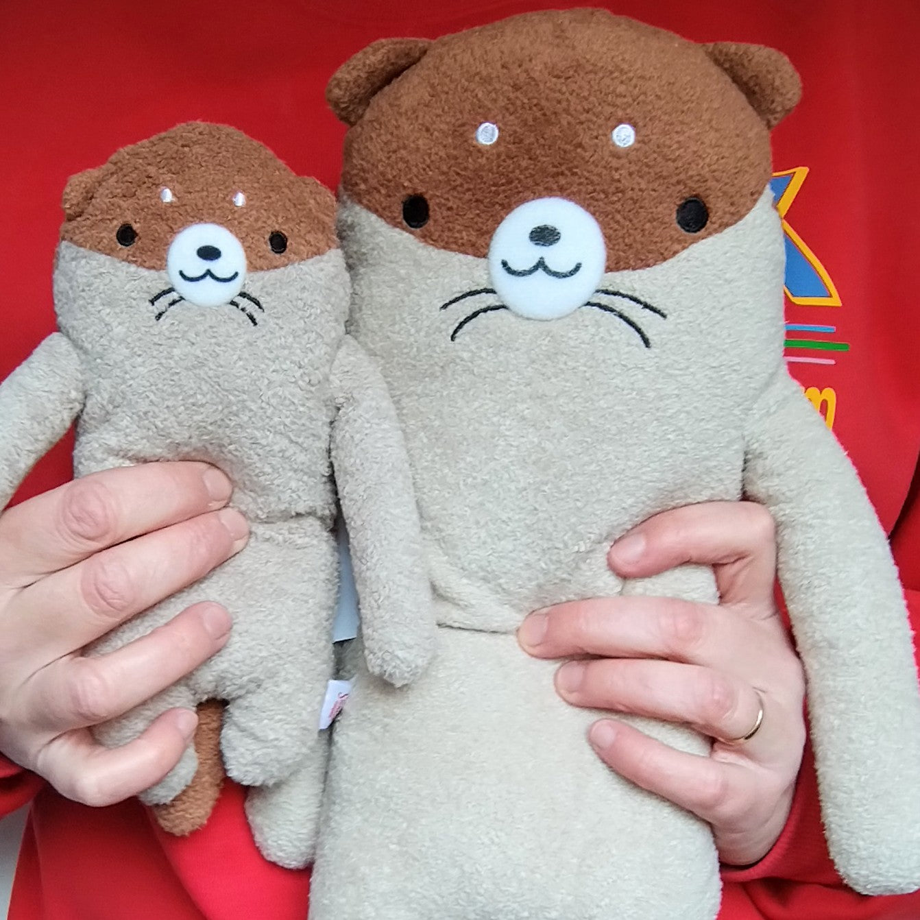 Fumofumo San Large Dark Otter (36cm)