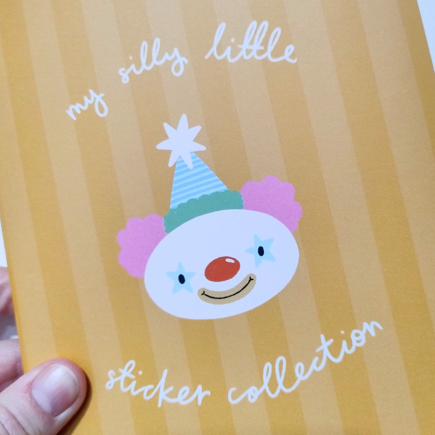 My Silly Little Sticker Collection Clown A5 Sticker Album
