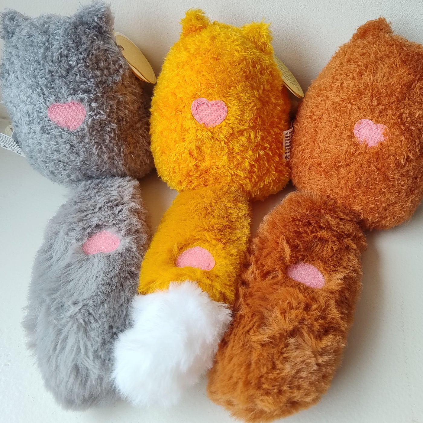Grey squirrel Ricespud Mini Sitting Plush (13cm)