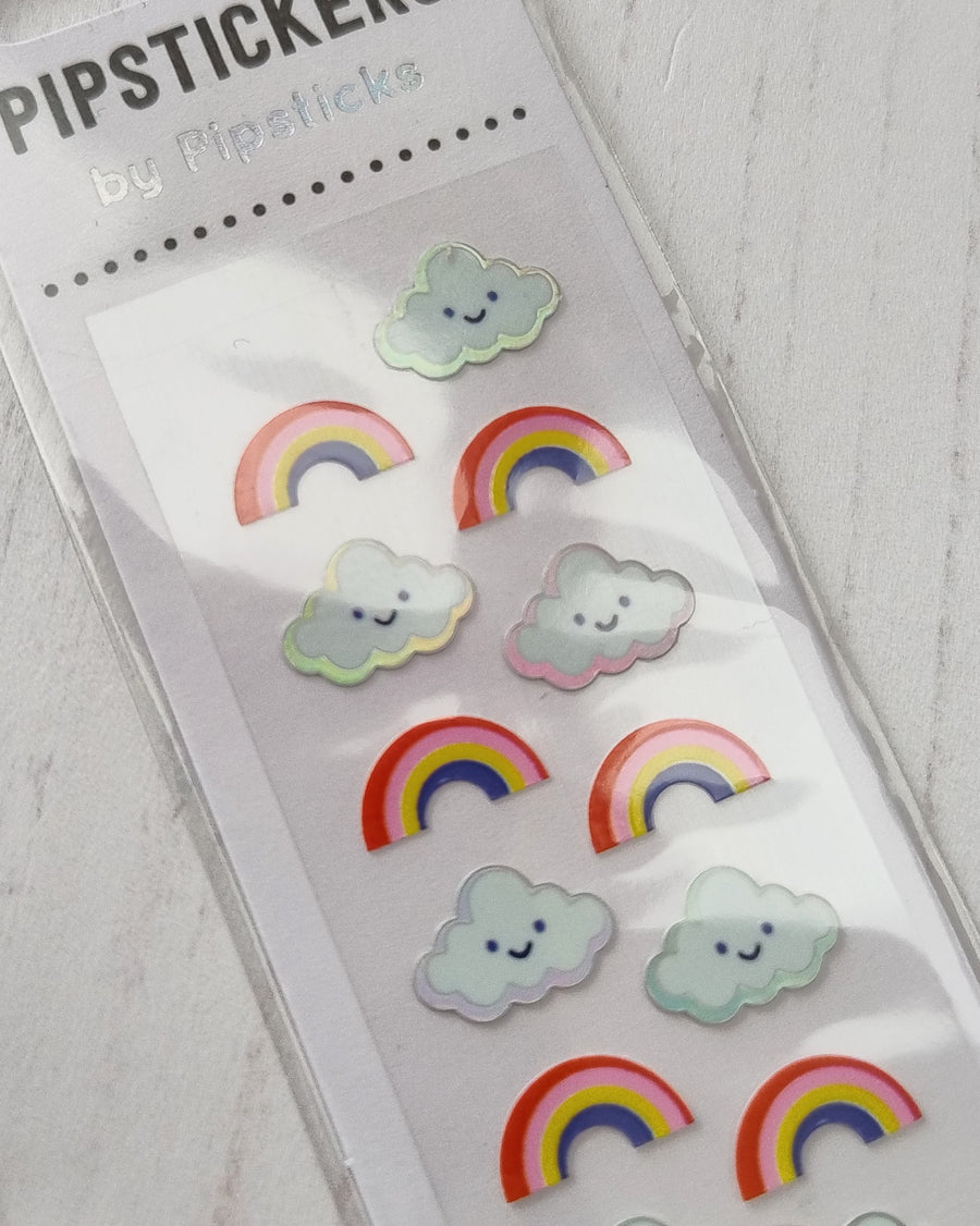 Cheerful Cloud Mini Stickers