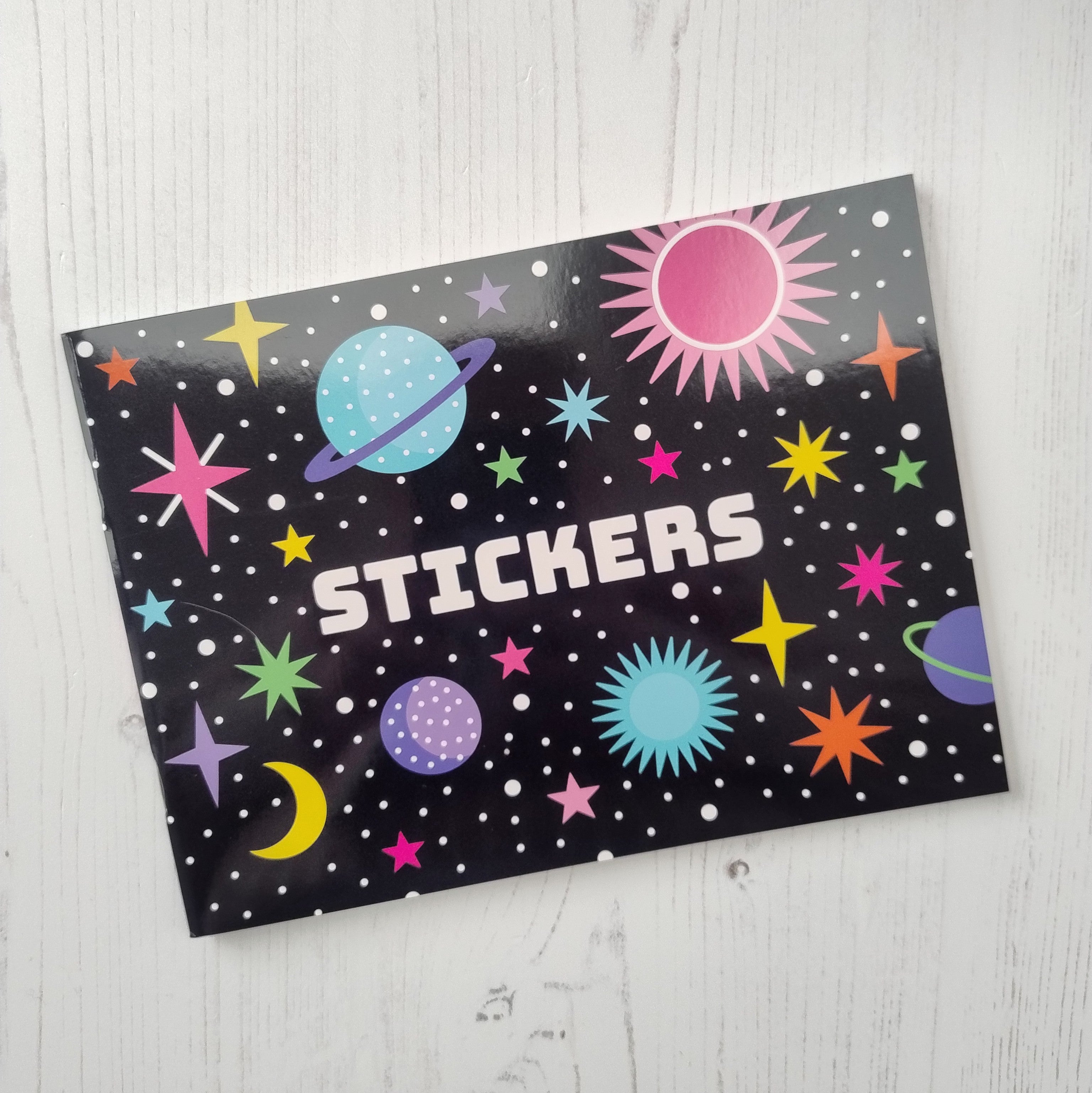 Colorful Cosmos Sticker Collector Album