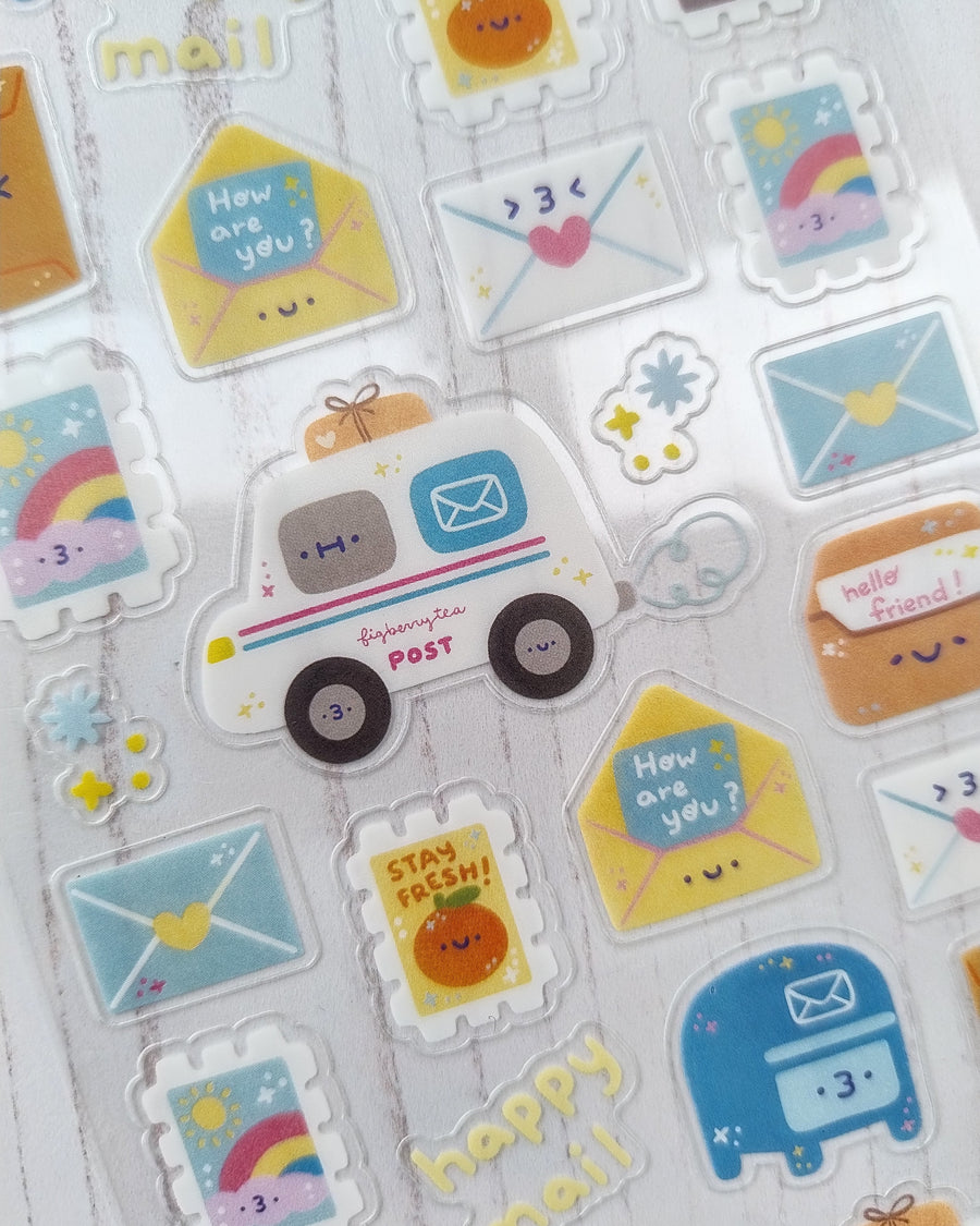 Happy Mail Kawaii Stickers