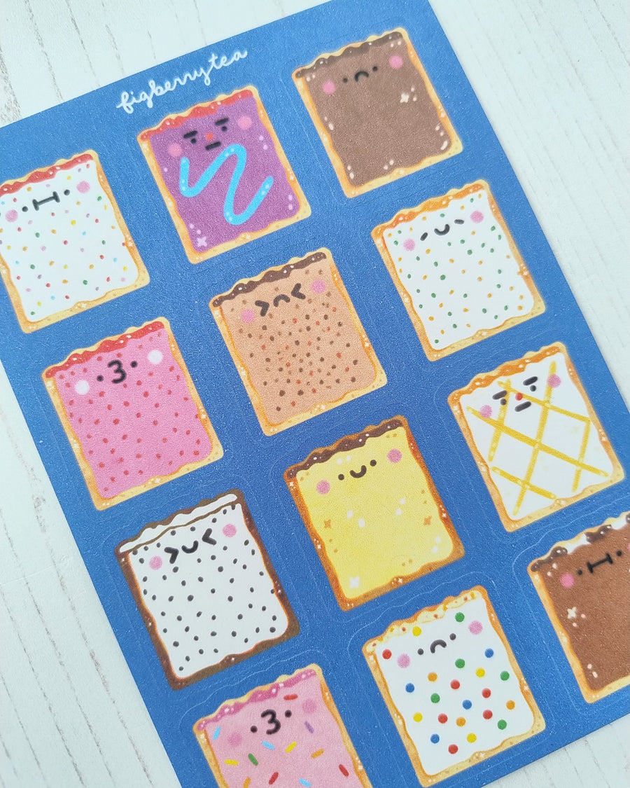 Kawaii Pop Tarts Stickers