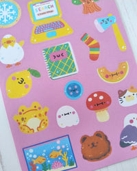 Random Doodles Kawaii Stickers