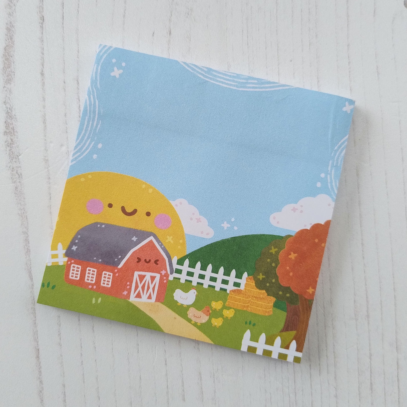 Kawaii Farm Sticky Notes