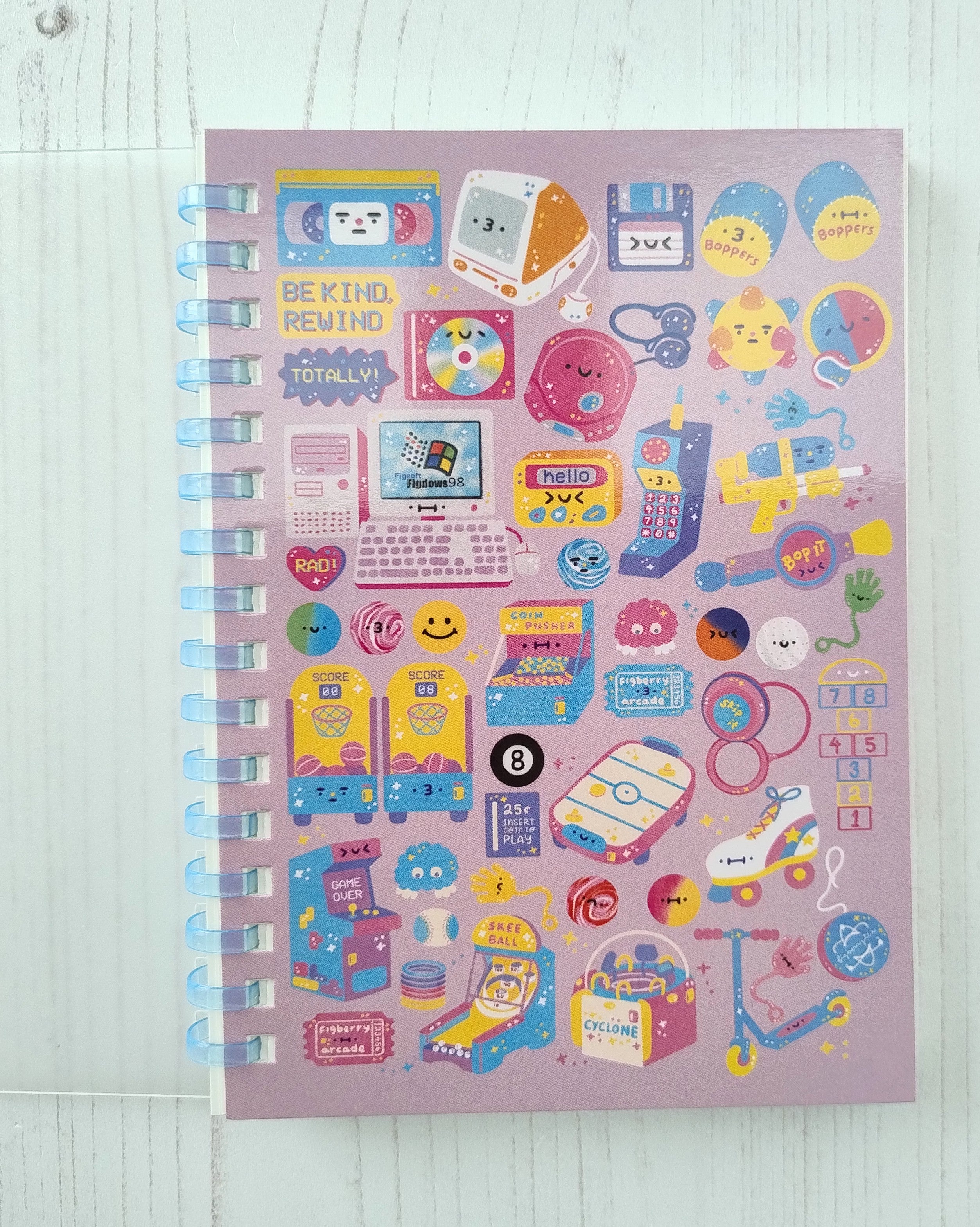A6 90's Sticker Album