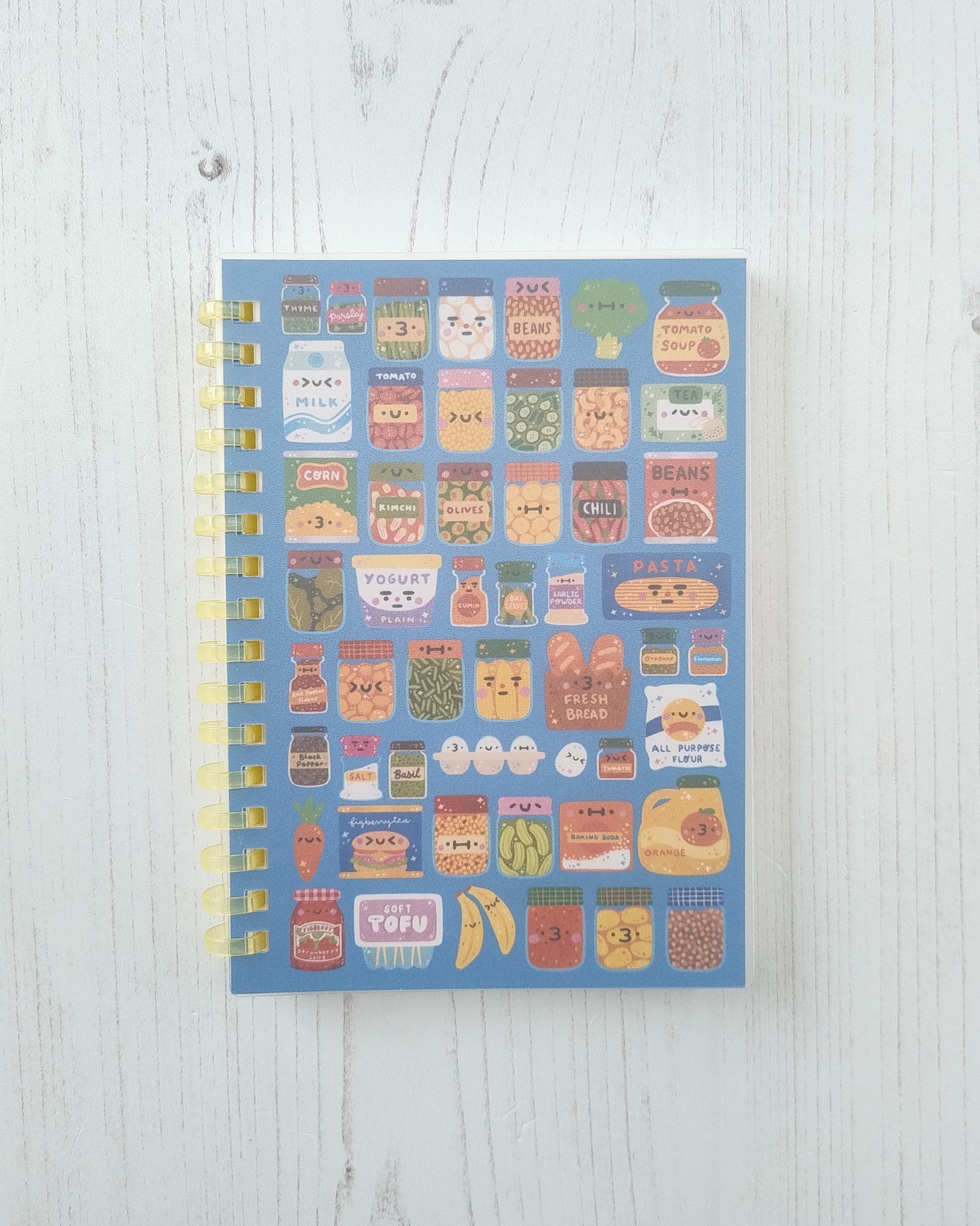 A6 Groceries Sticker Album