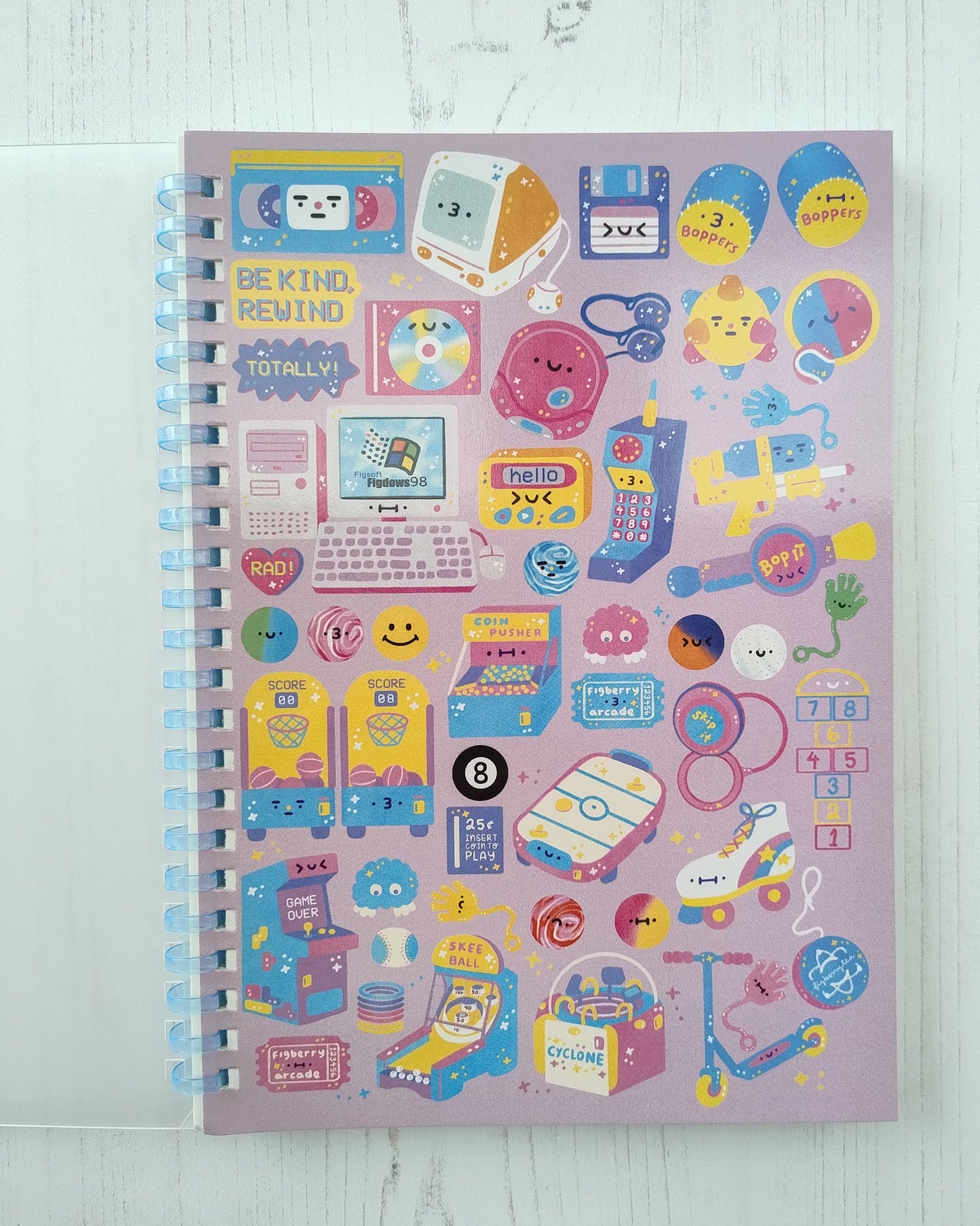 A5 90's Sticker Album