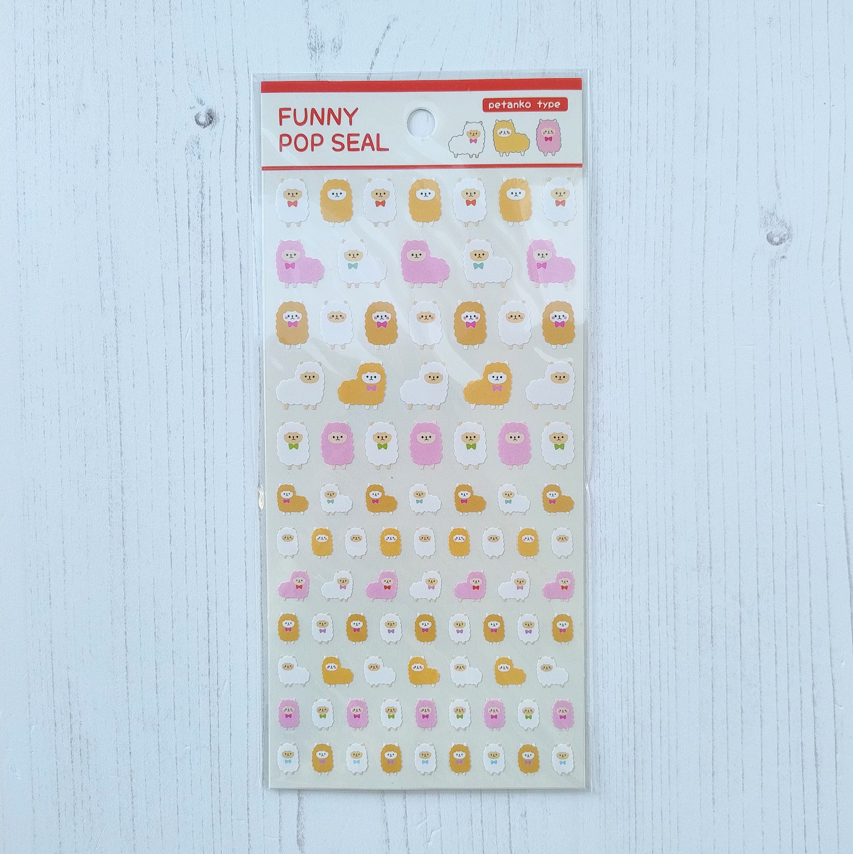 Mini Alpaca Stickers