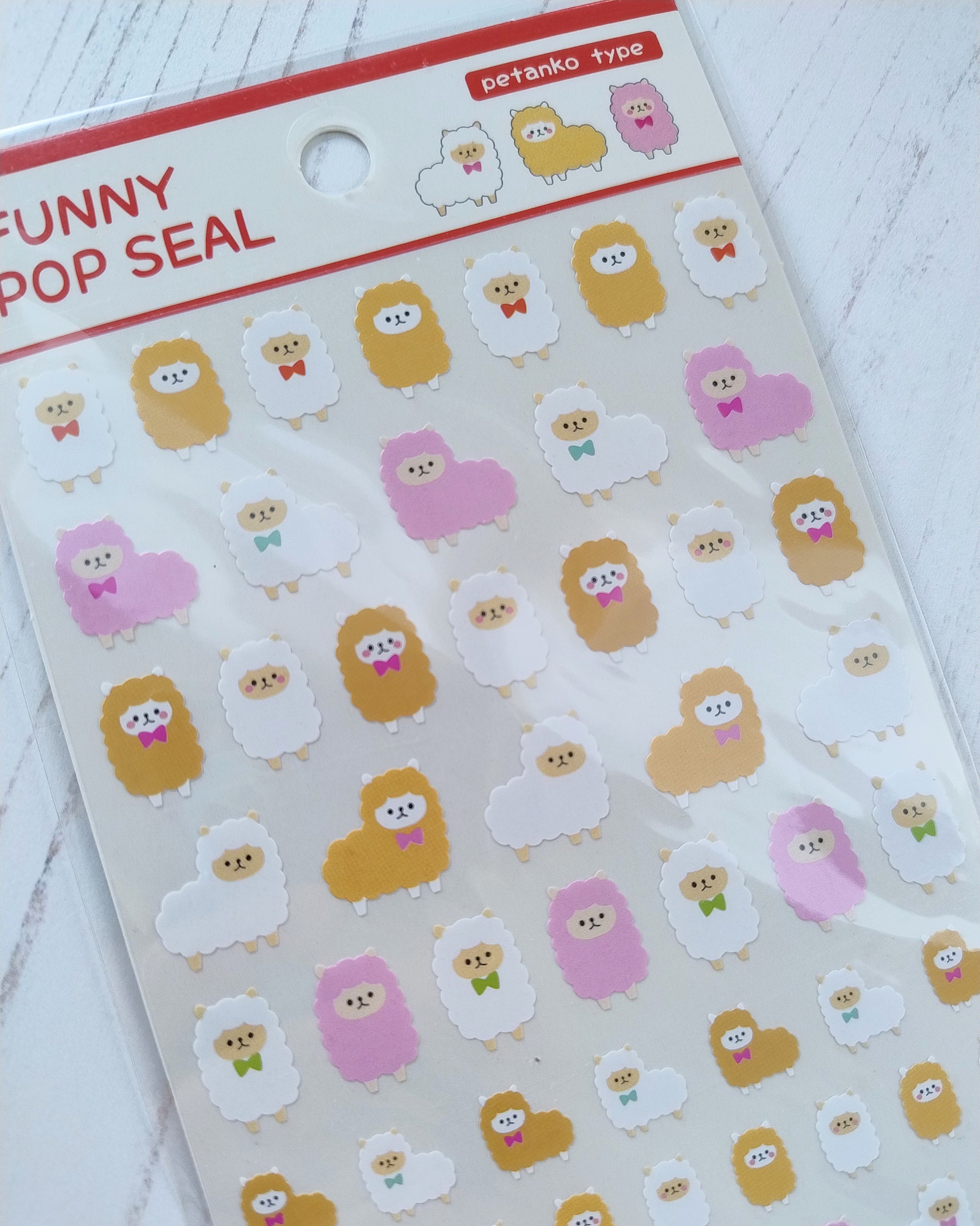 Mini Alpaca Stickers