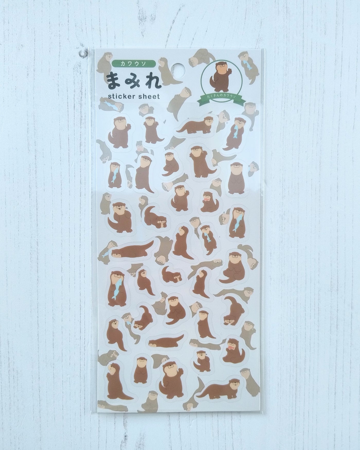 Mini Otter Stickers