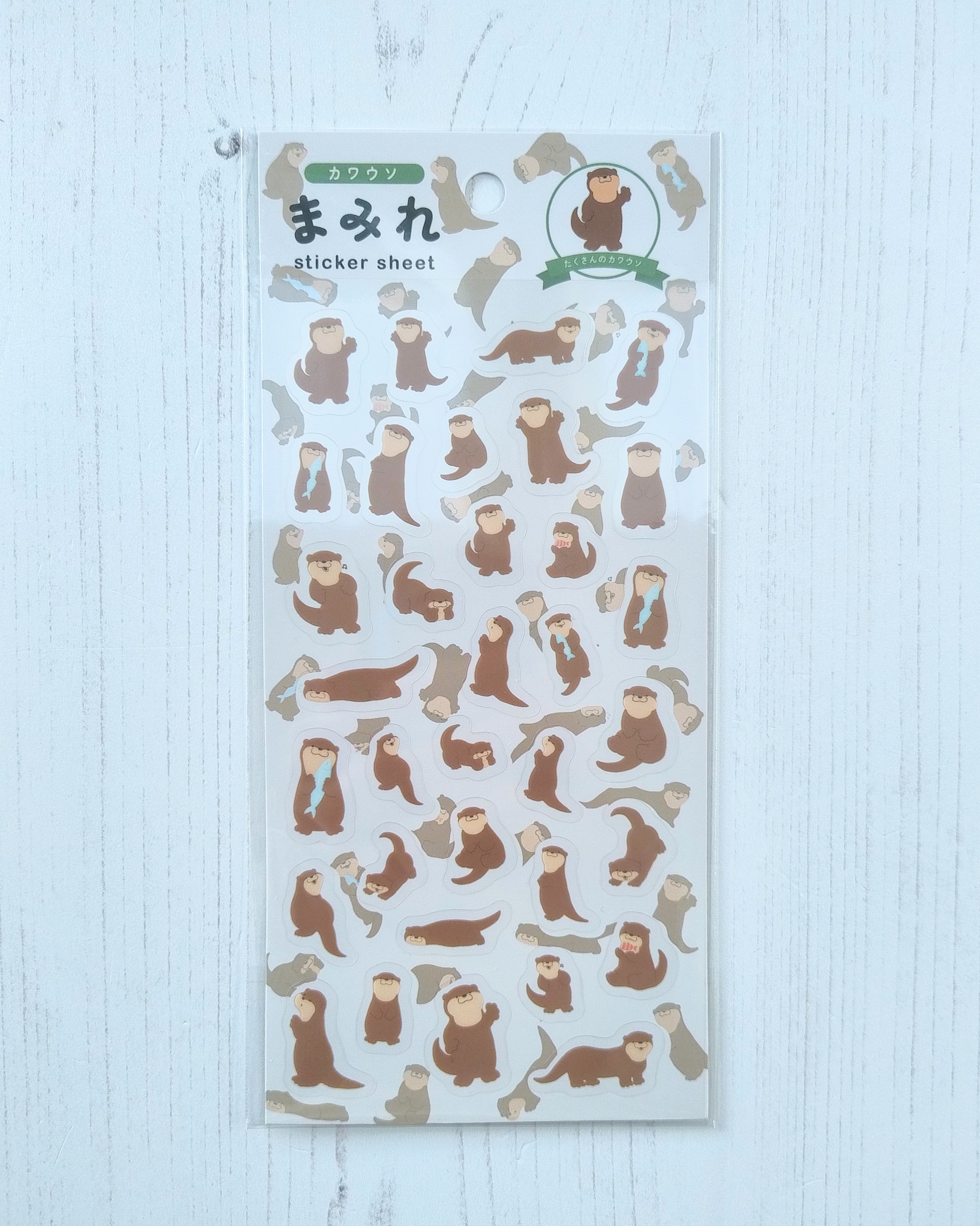 Mini Otter Stickers