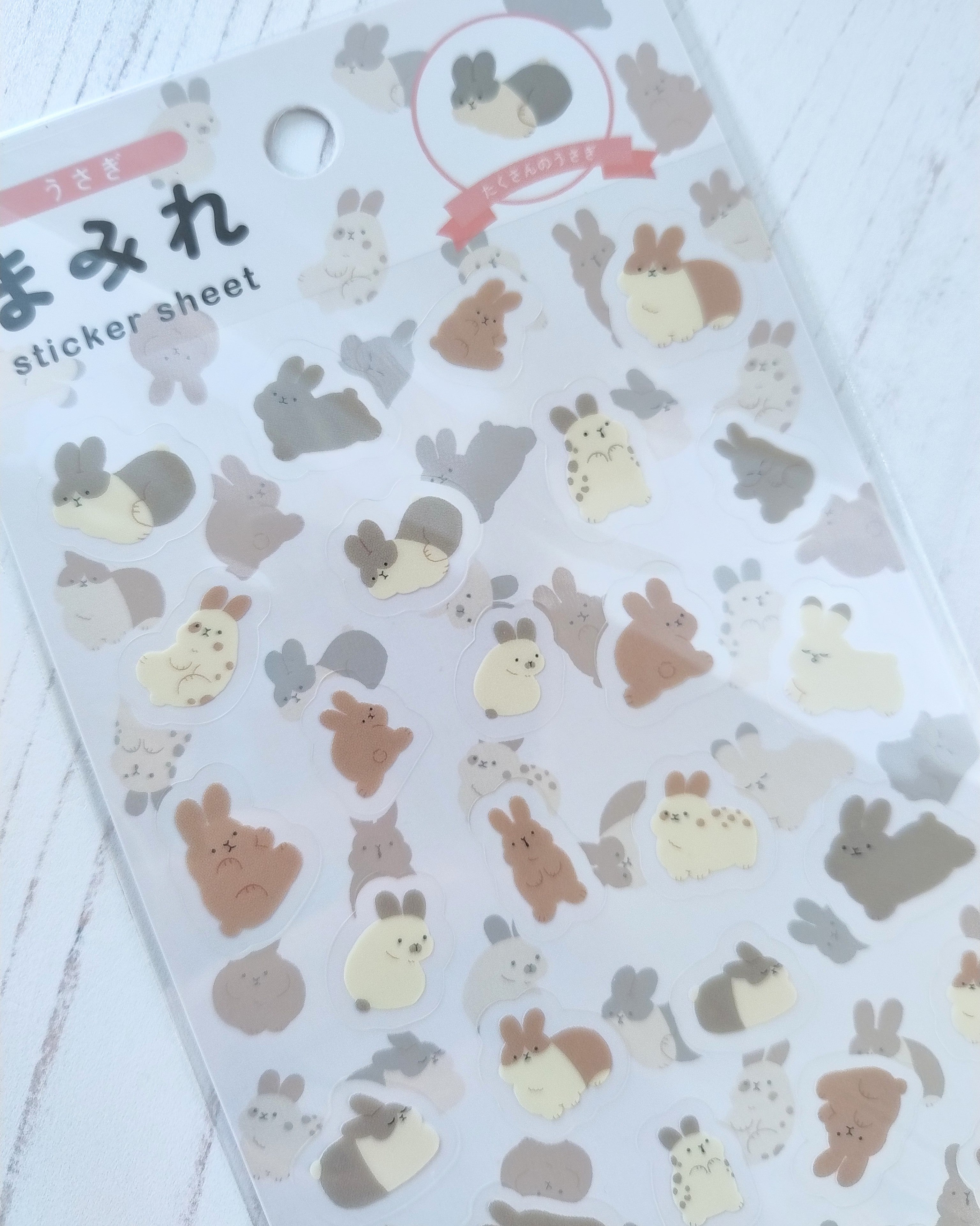 Mini Bunny Stickers