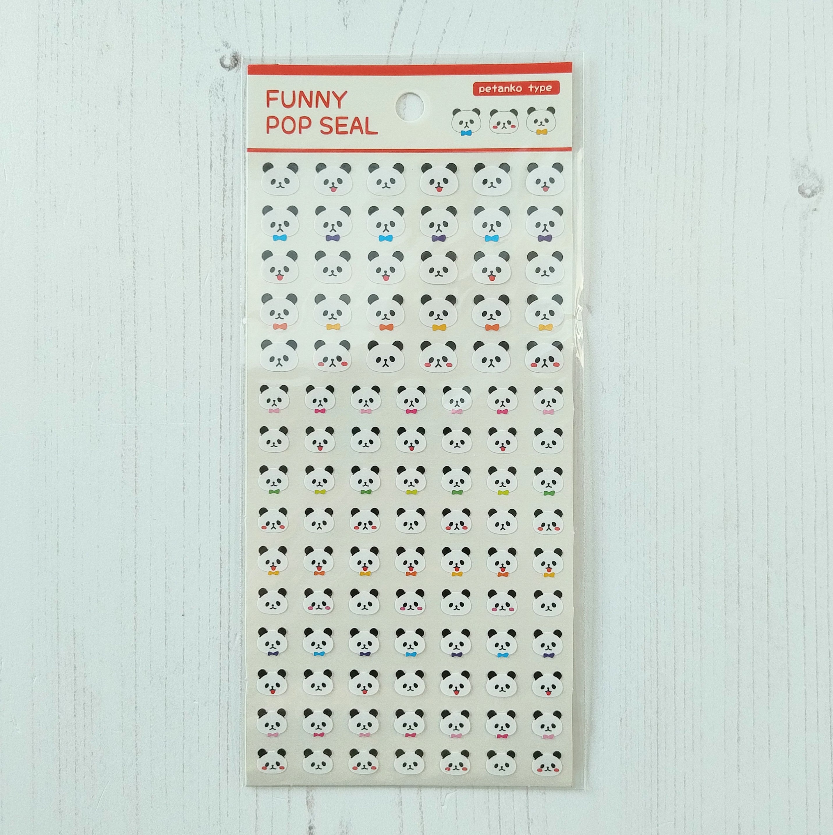 Mini Panda Stickers