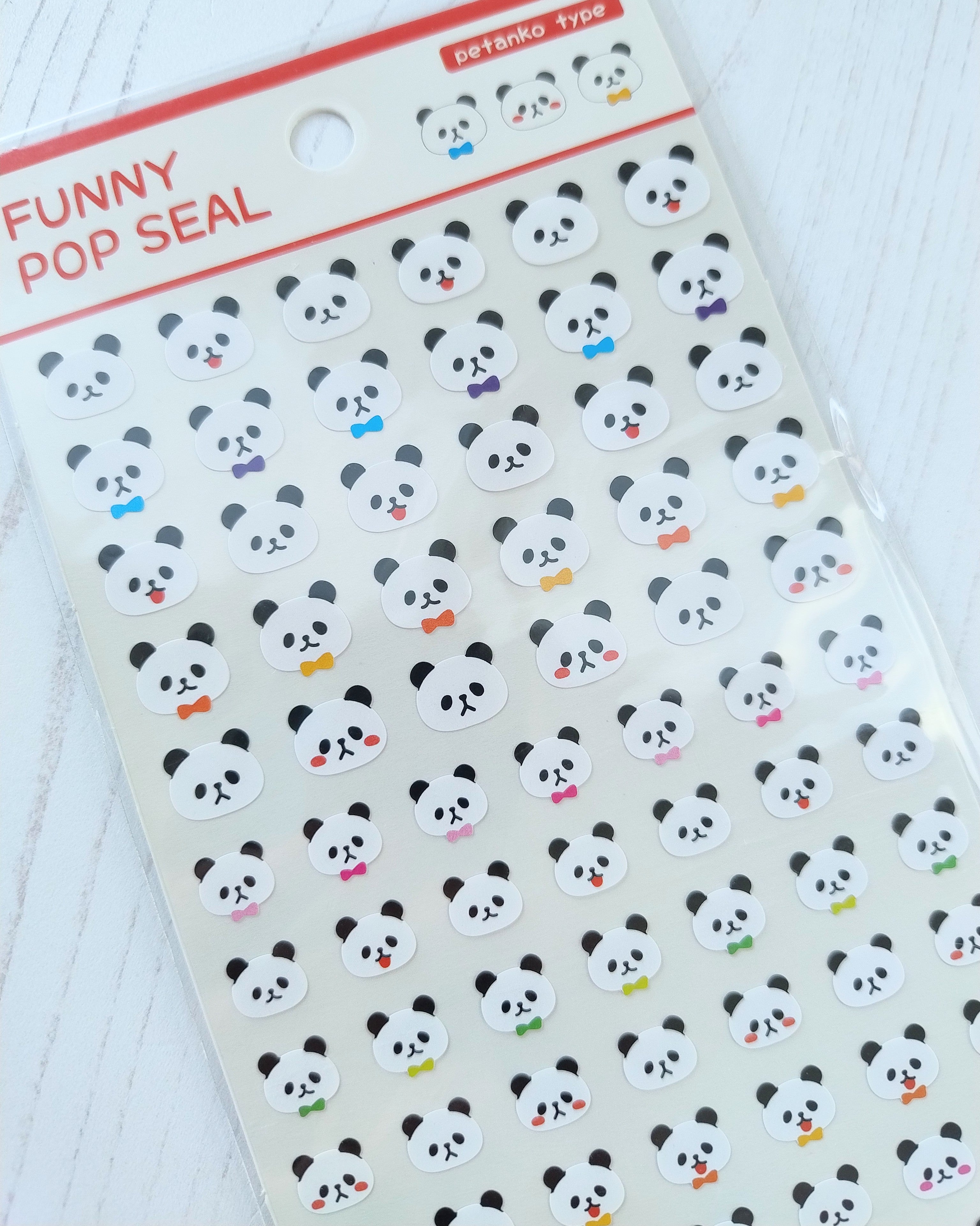 Mini Panda Stickers