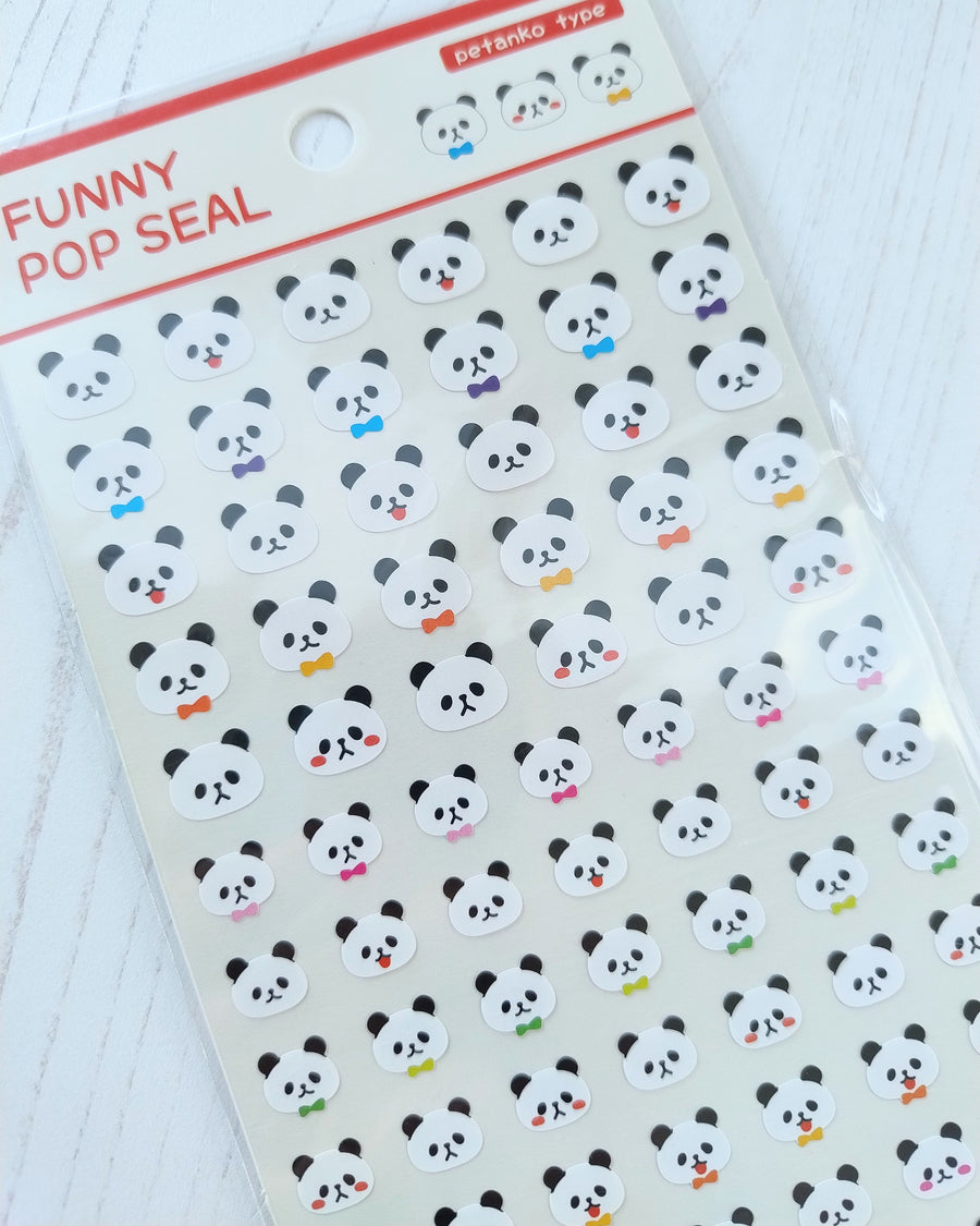 Mini Panda Stickers