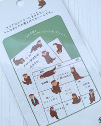 Mini Otter Stickers