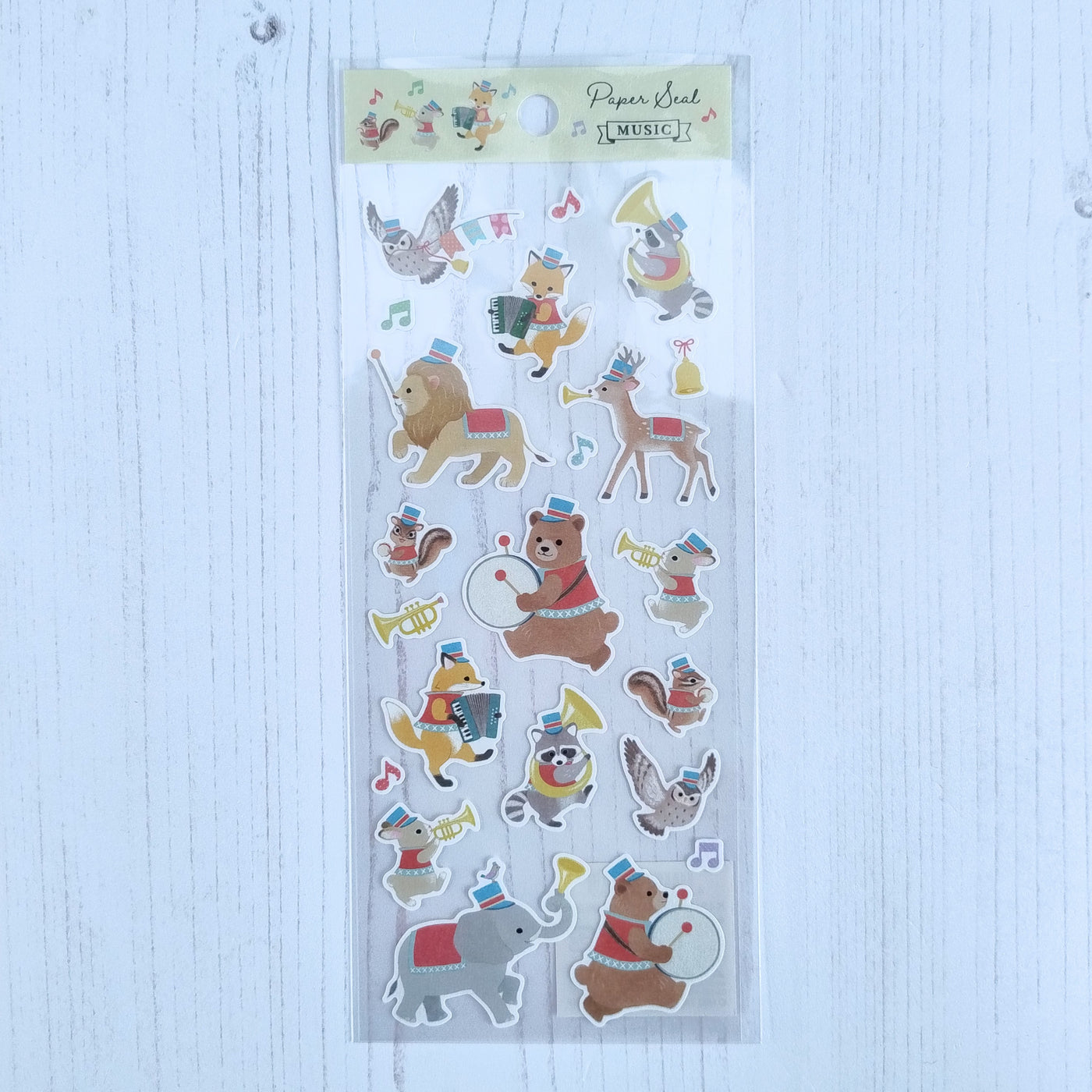 Musical Animals Stickers