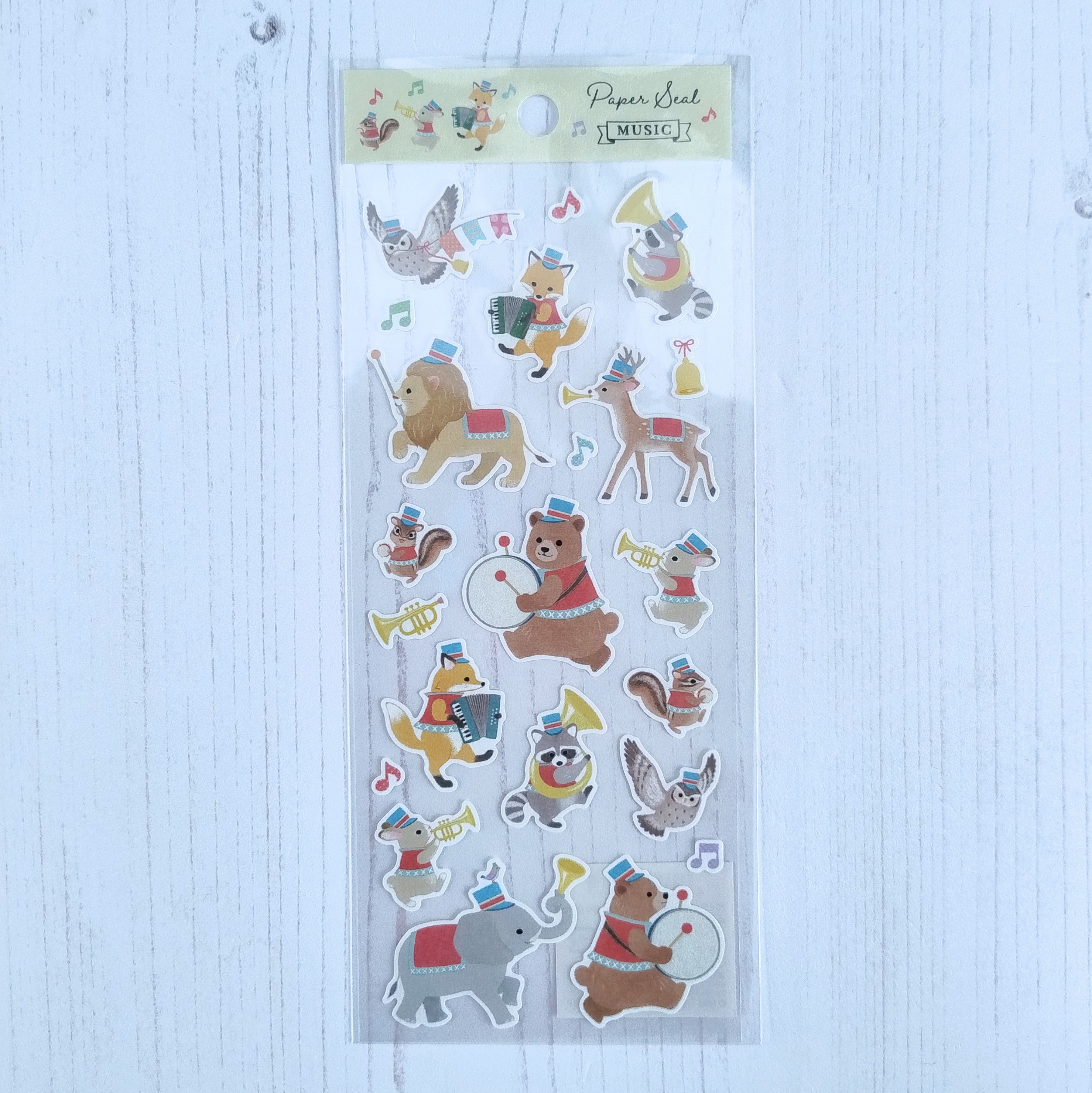 Musical Animals Stickers