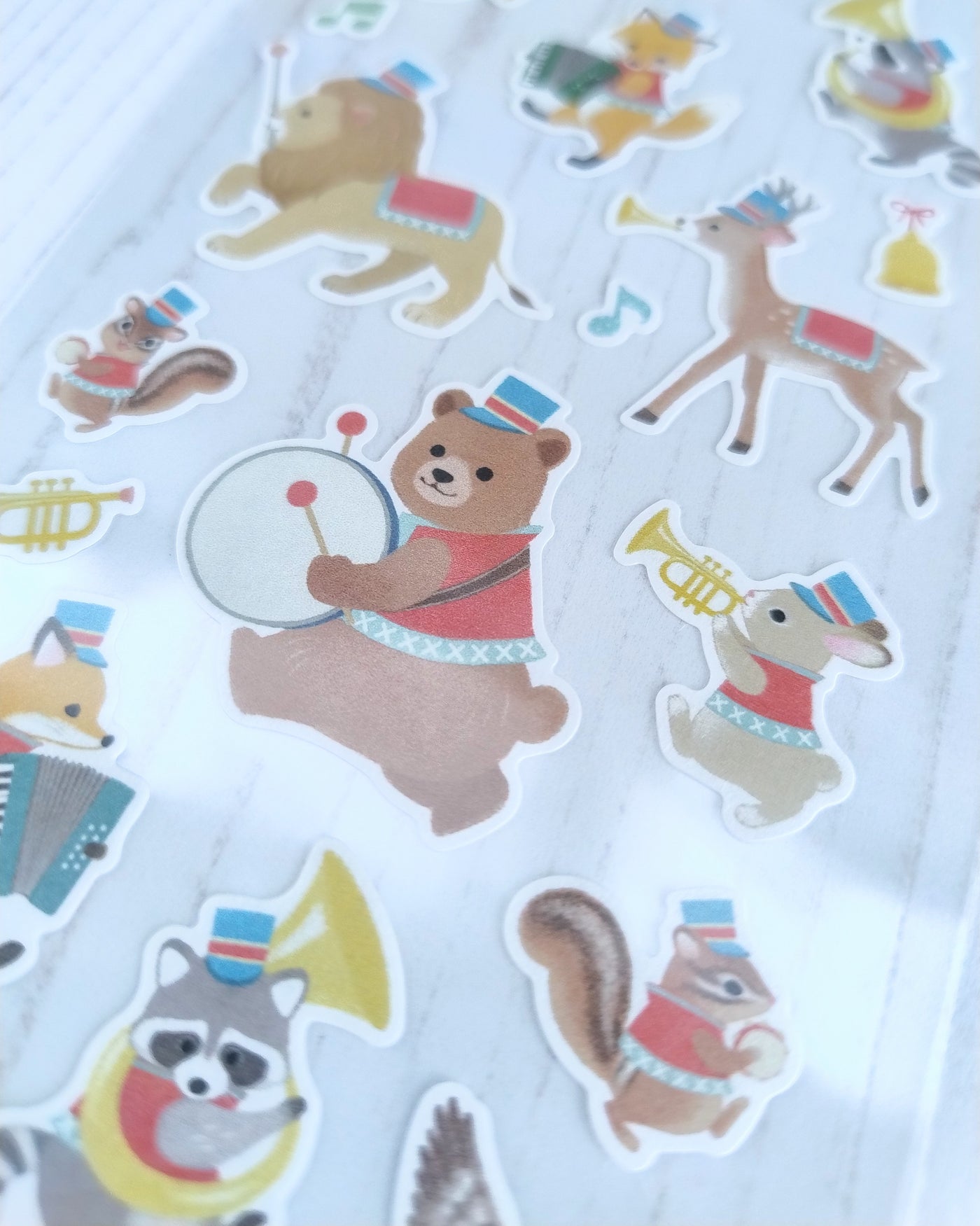 Musical Animals Stickers