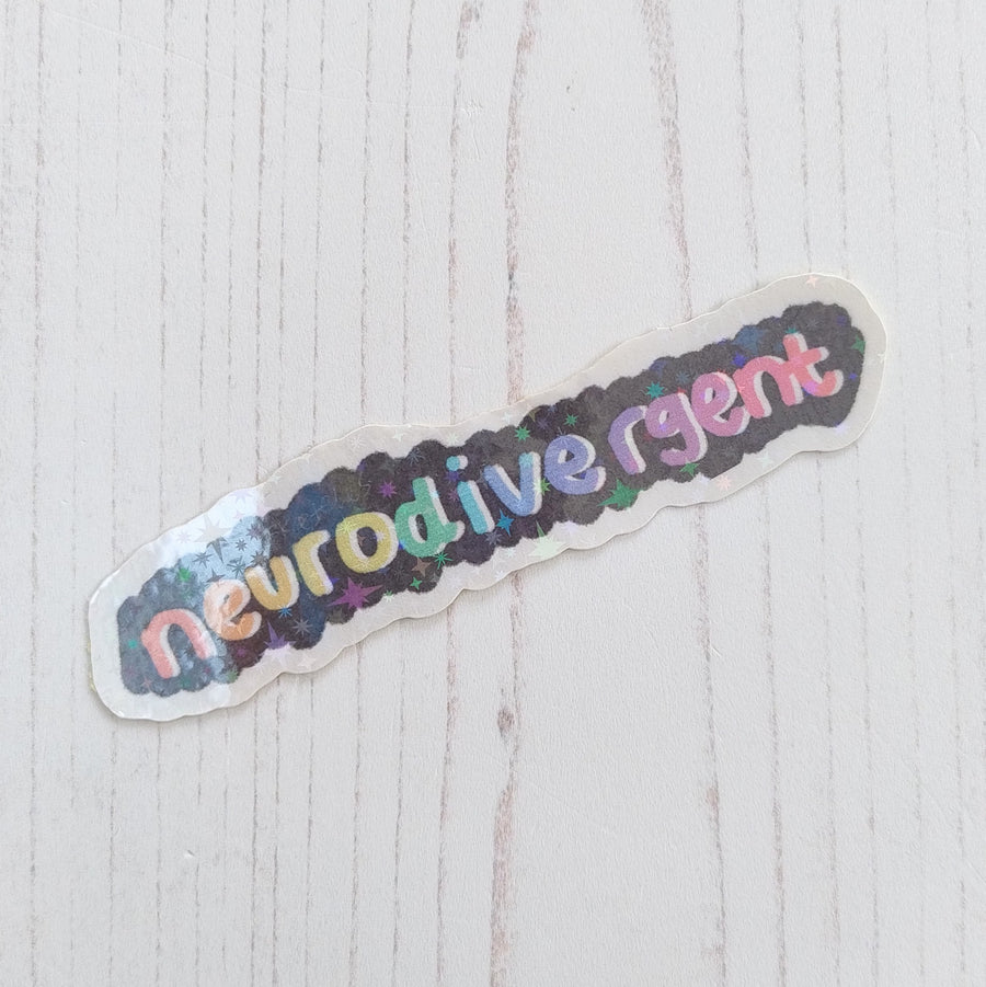 Neurodivergent Vinyl Sticker