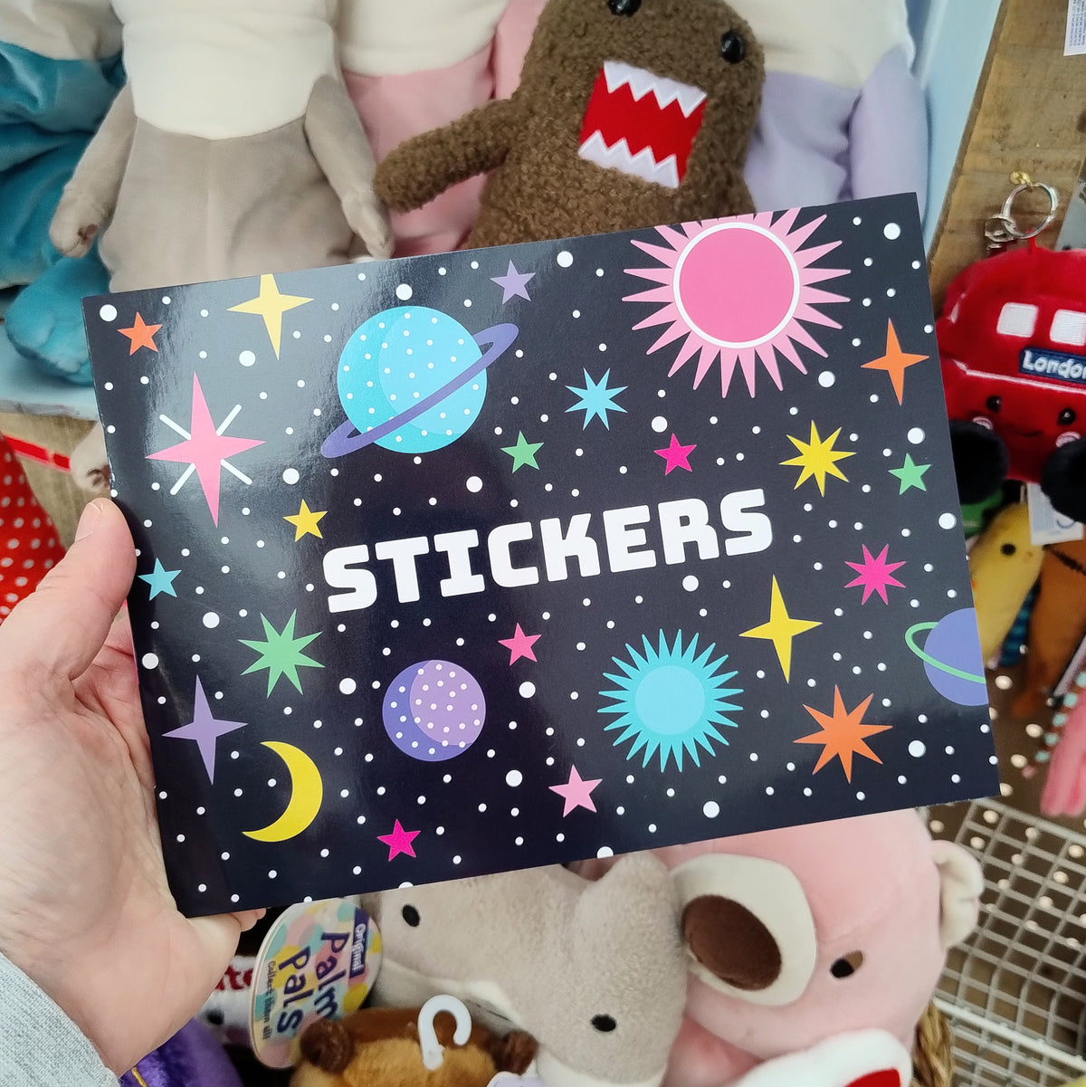 Colorful Cosmos Sticker Collector Album