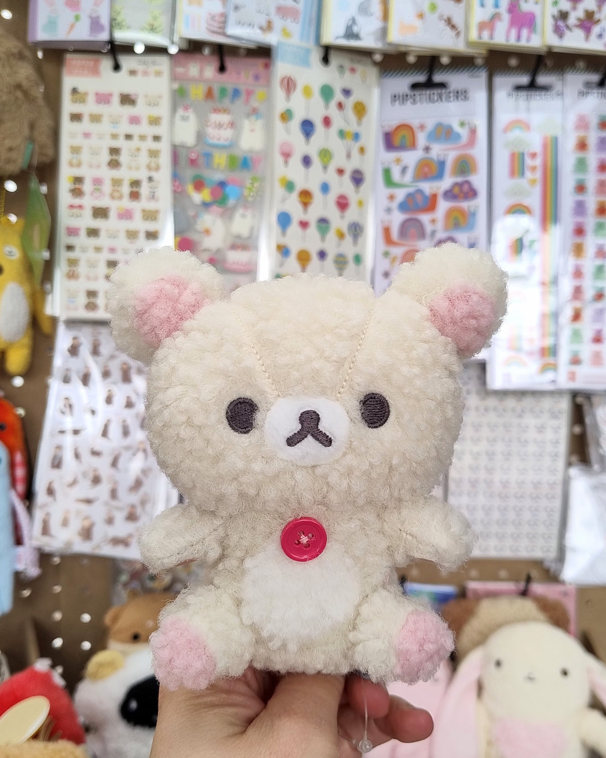 Fluffy Korilakkuma Bear Plush (13cm)