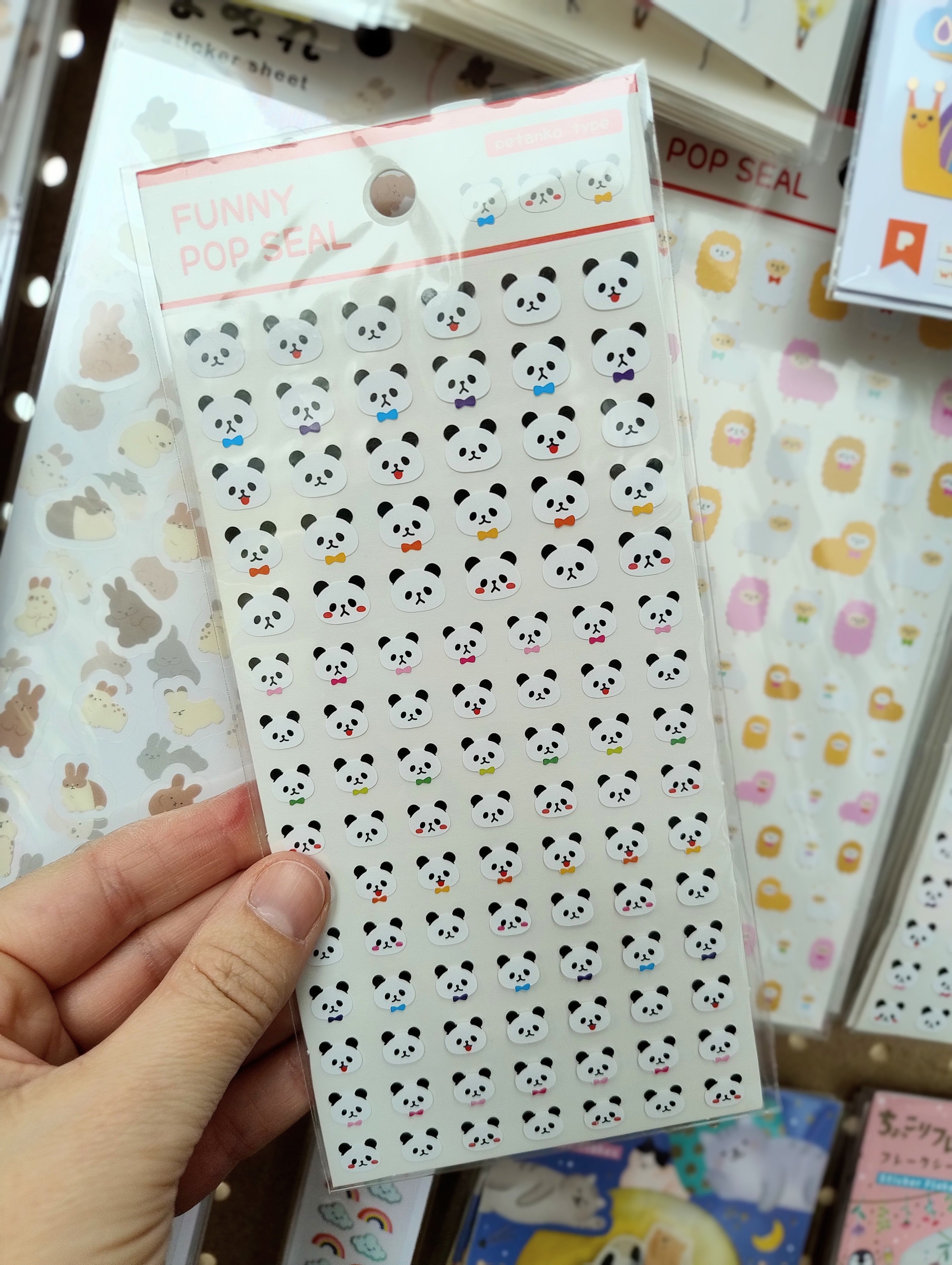 Mini Panda Stickers