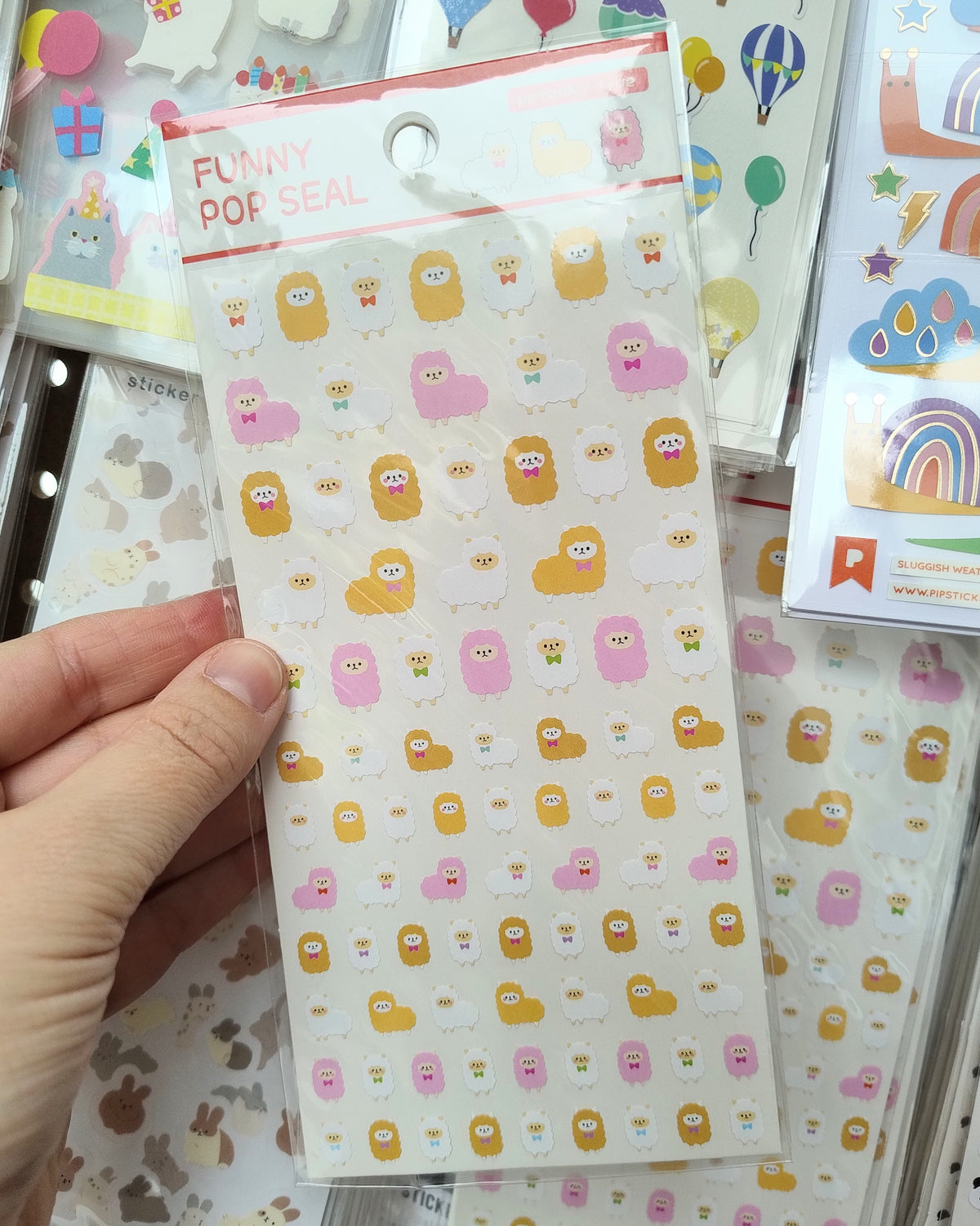 Mini Alpaca Stickers