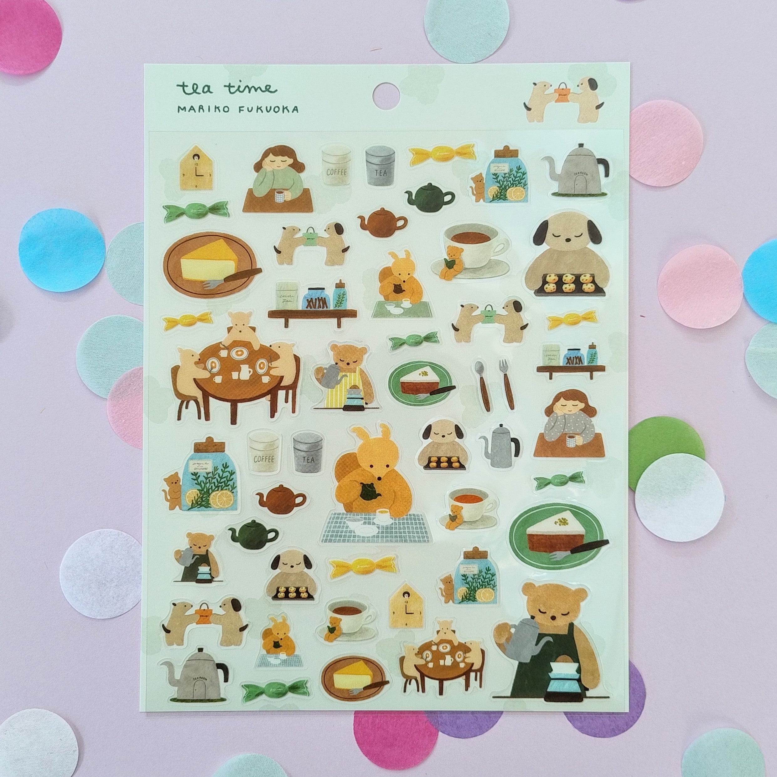 Tea Time Stickers