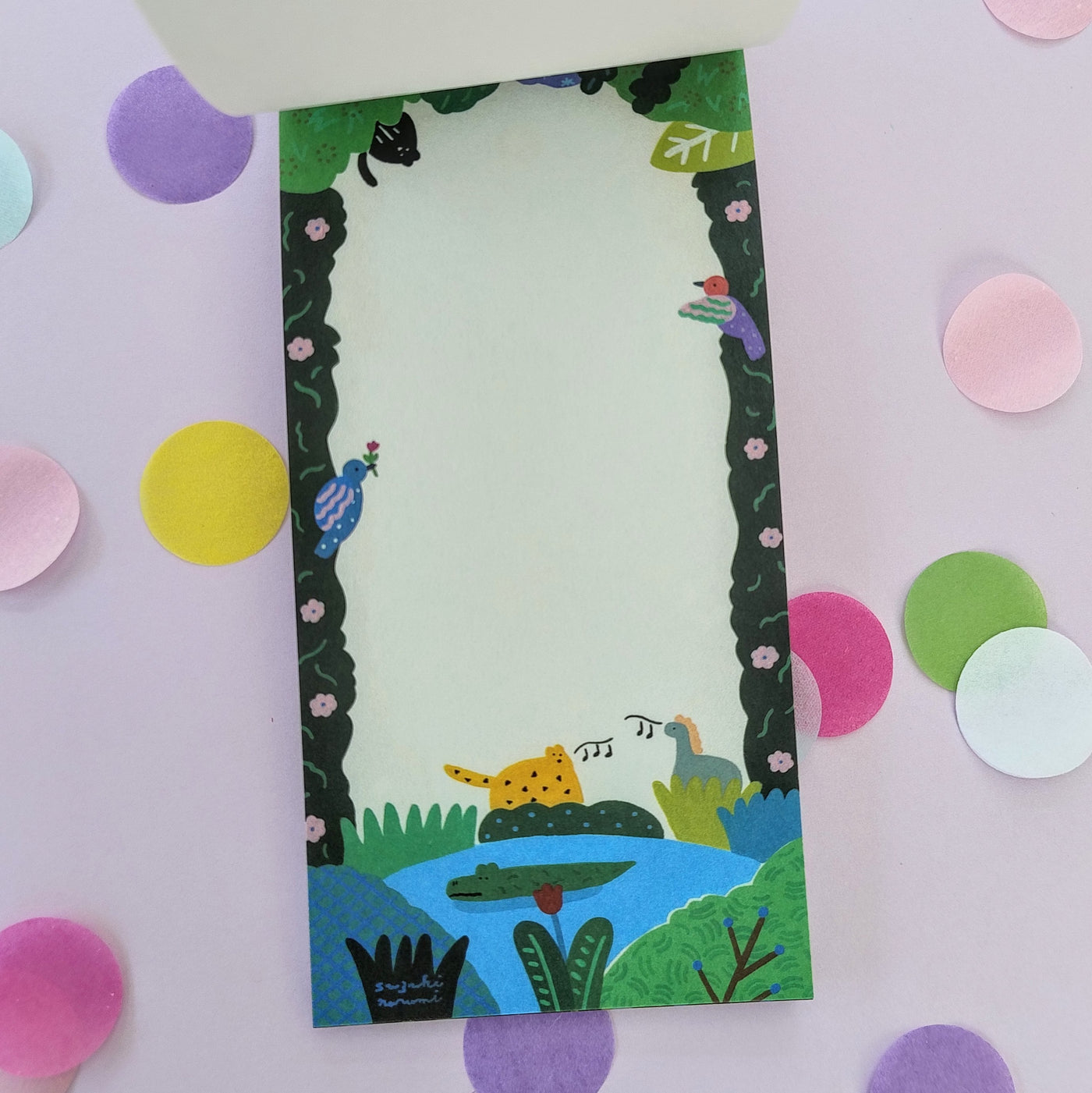 Animal Life Note Pad