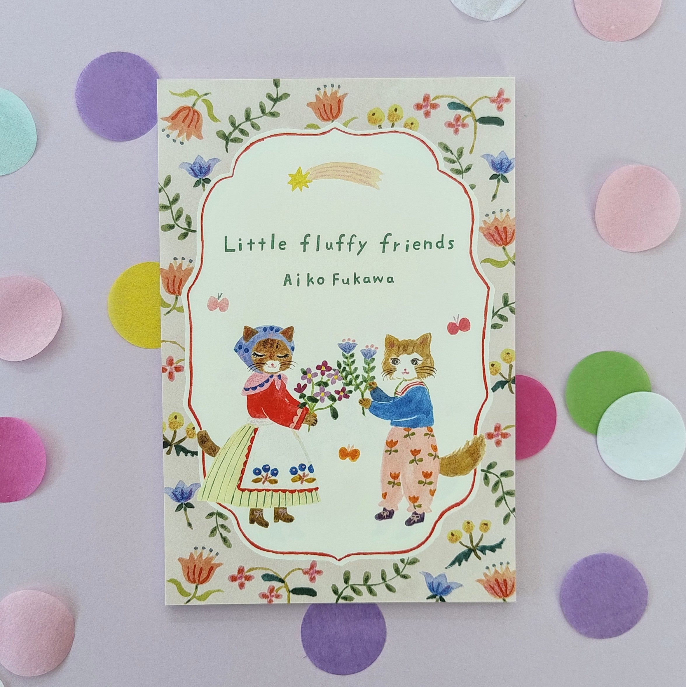 Little Fluffy Friends Postcard Selection