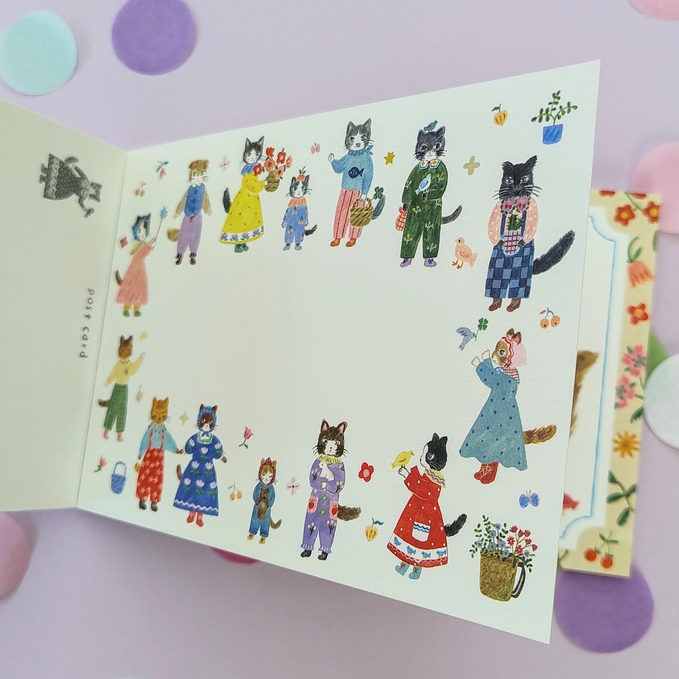 Little Fluffy Friends Postcard Selection
