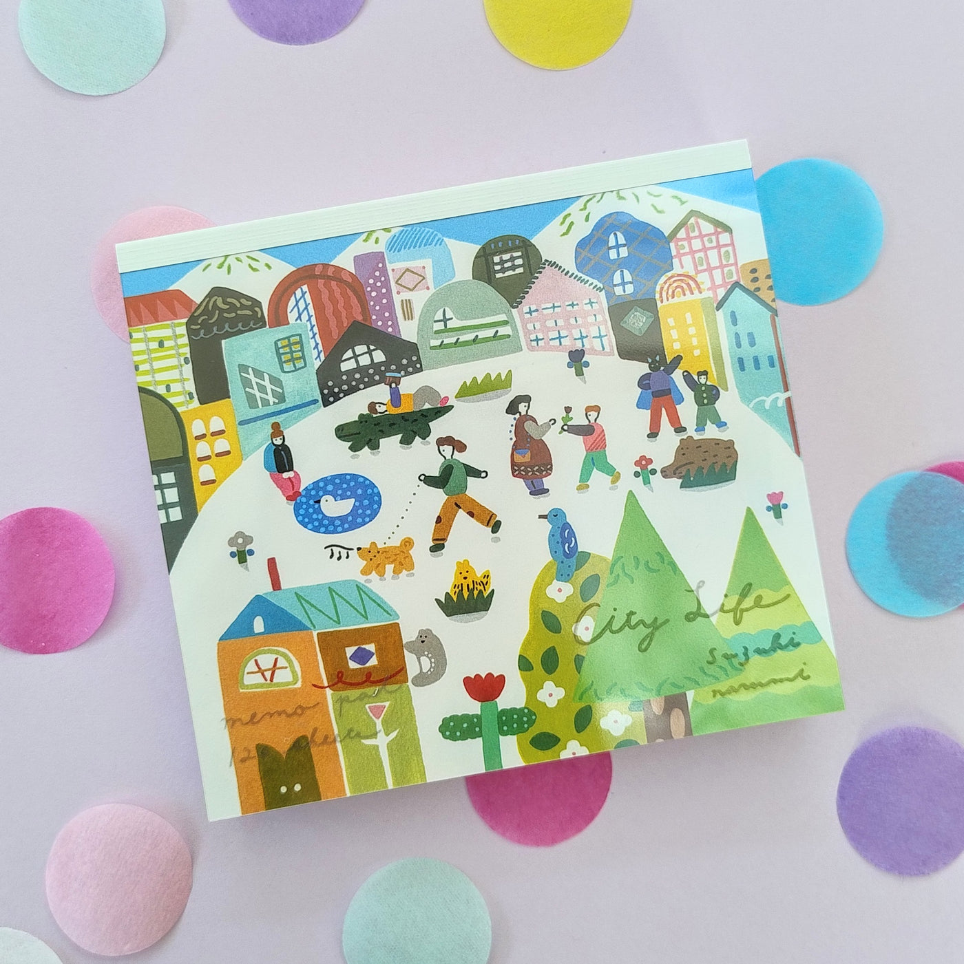 City Life Memo Pad