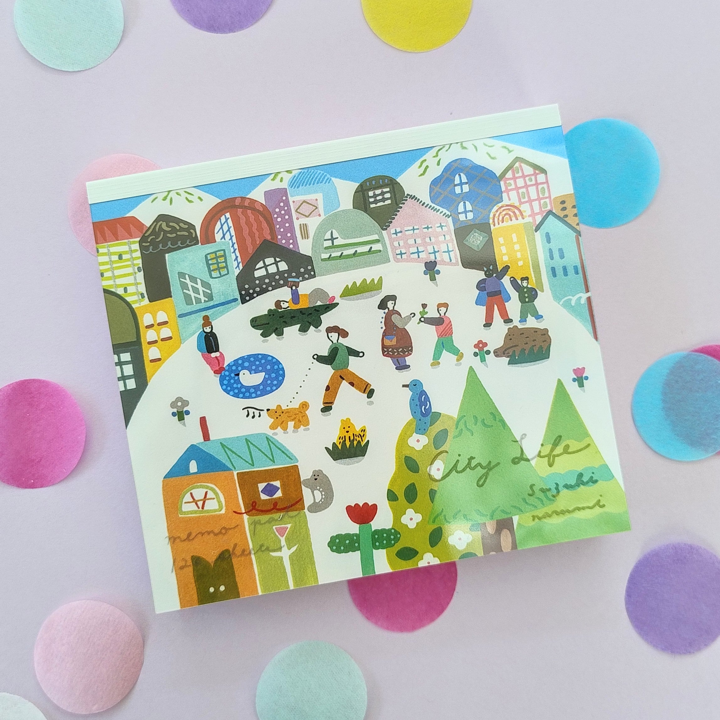 City Life Memo Pad