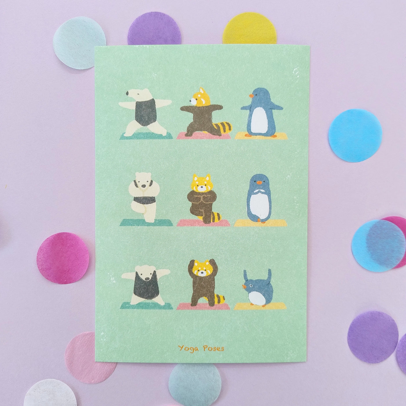 Yoga Studio Postcard