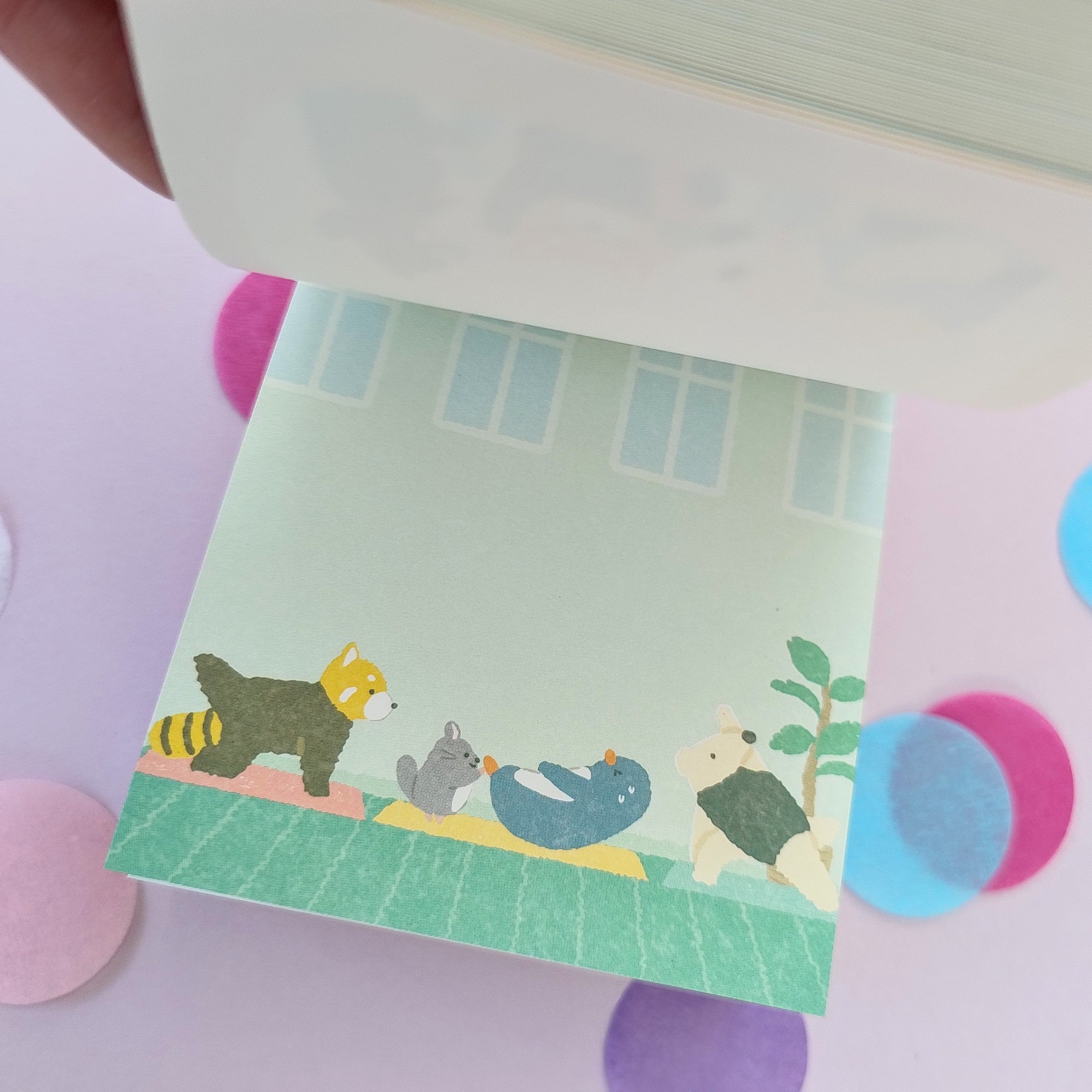 Yoga Studio Memo Pad