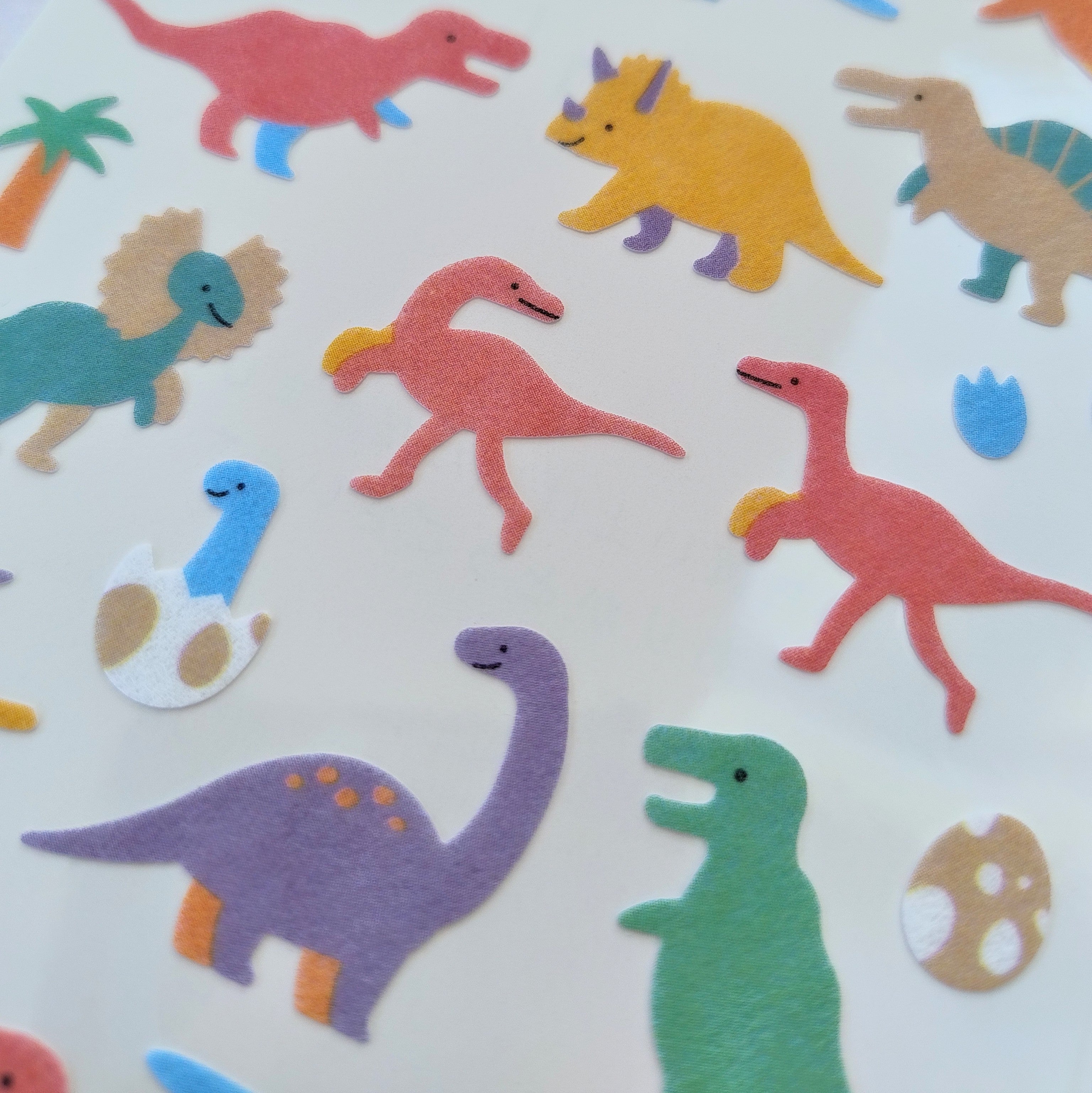 Colourful Dinosaurs Stickers