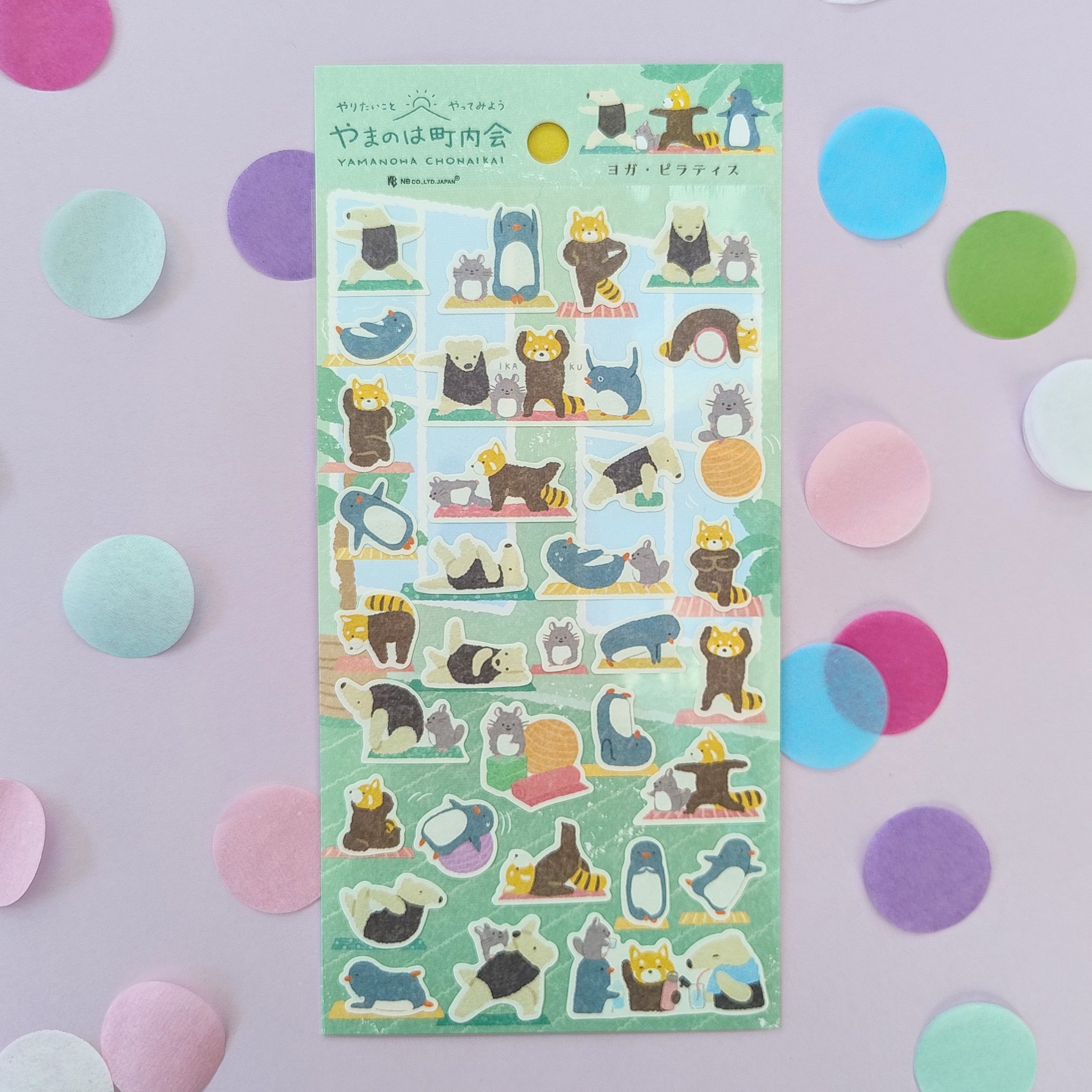 Yoga Studio Stickers
