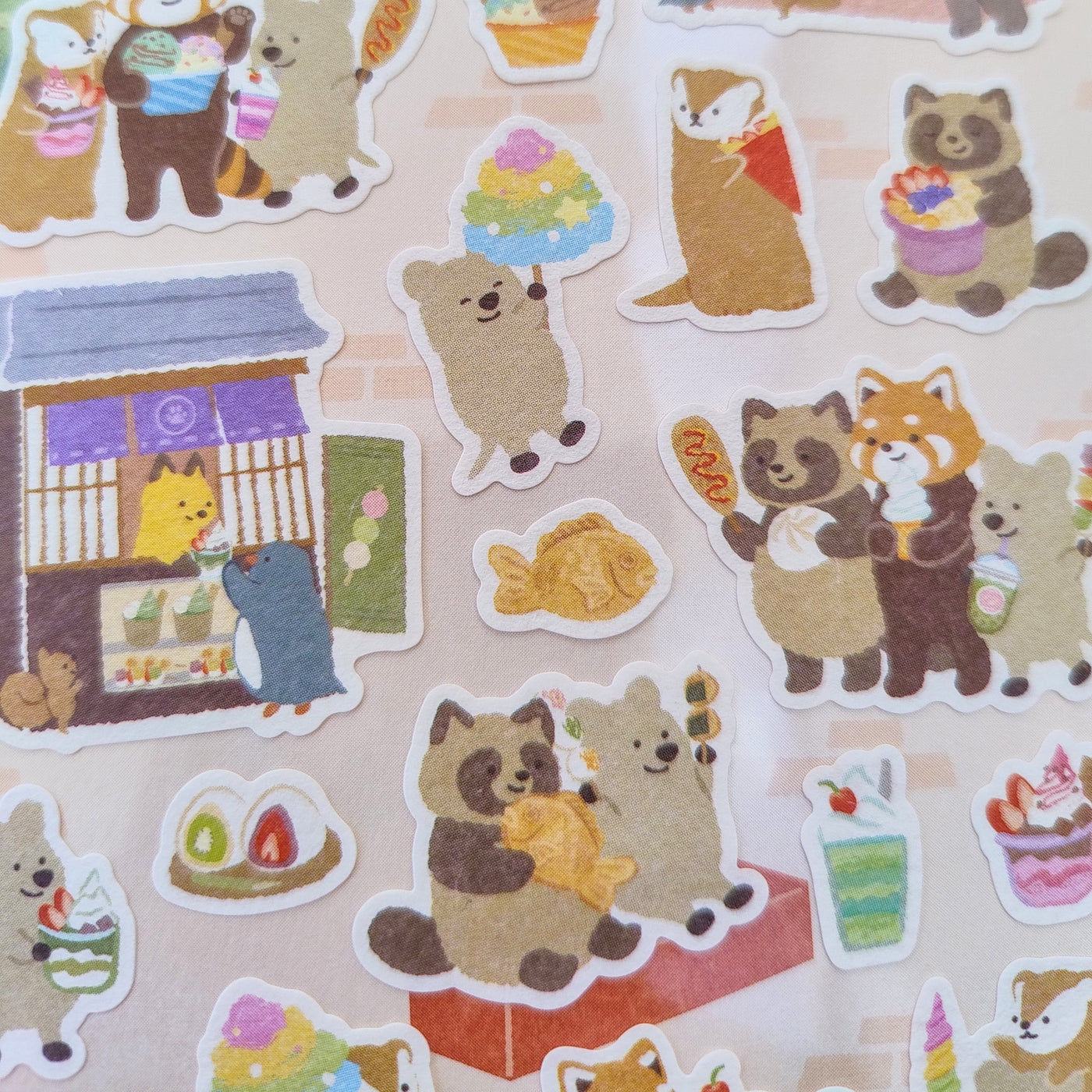 Food Crawl Stickers