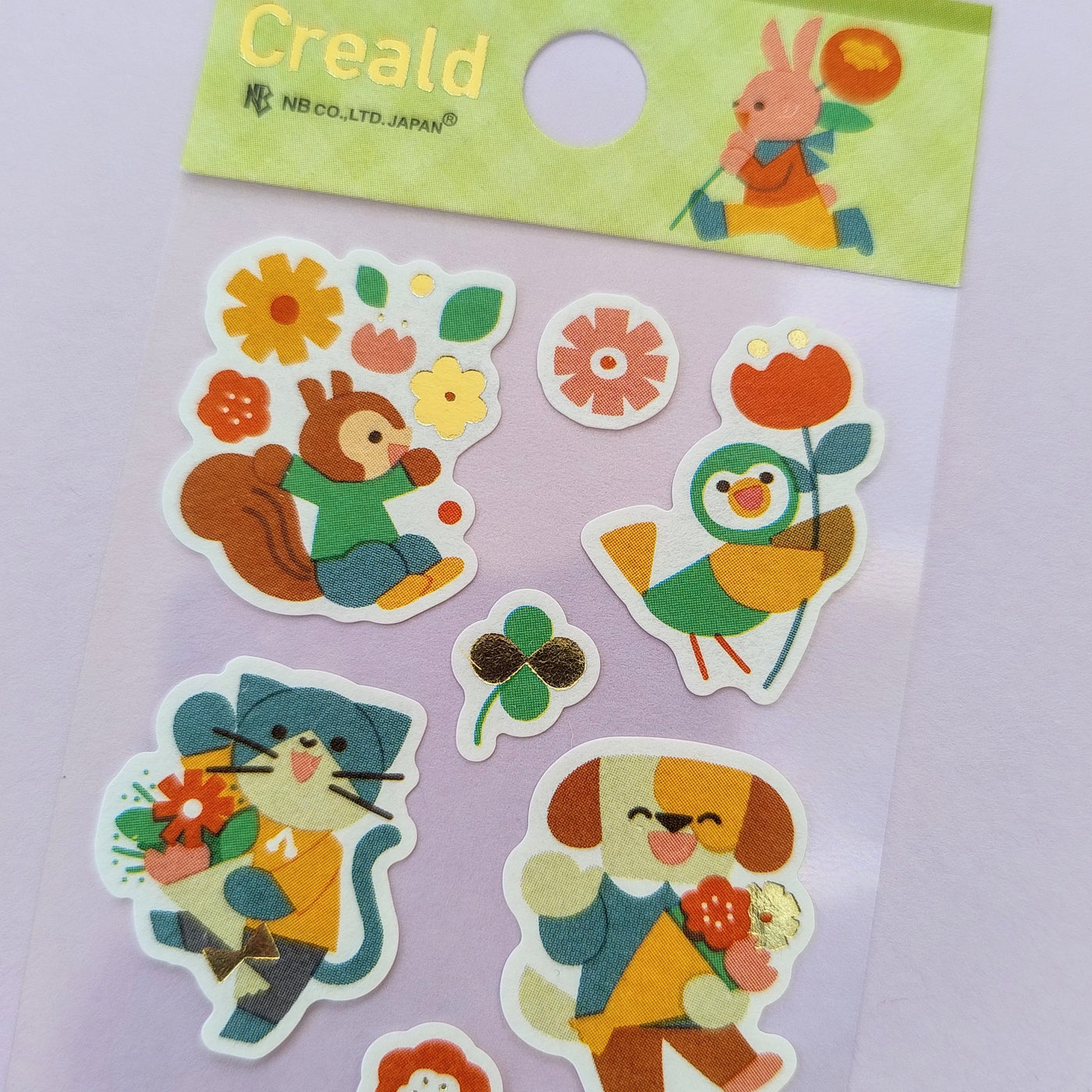 Retro Animals Stickers