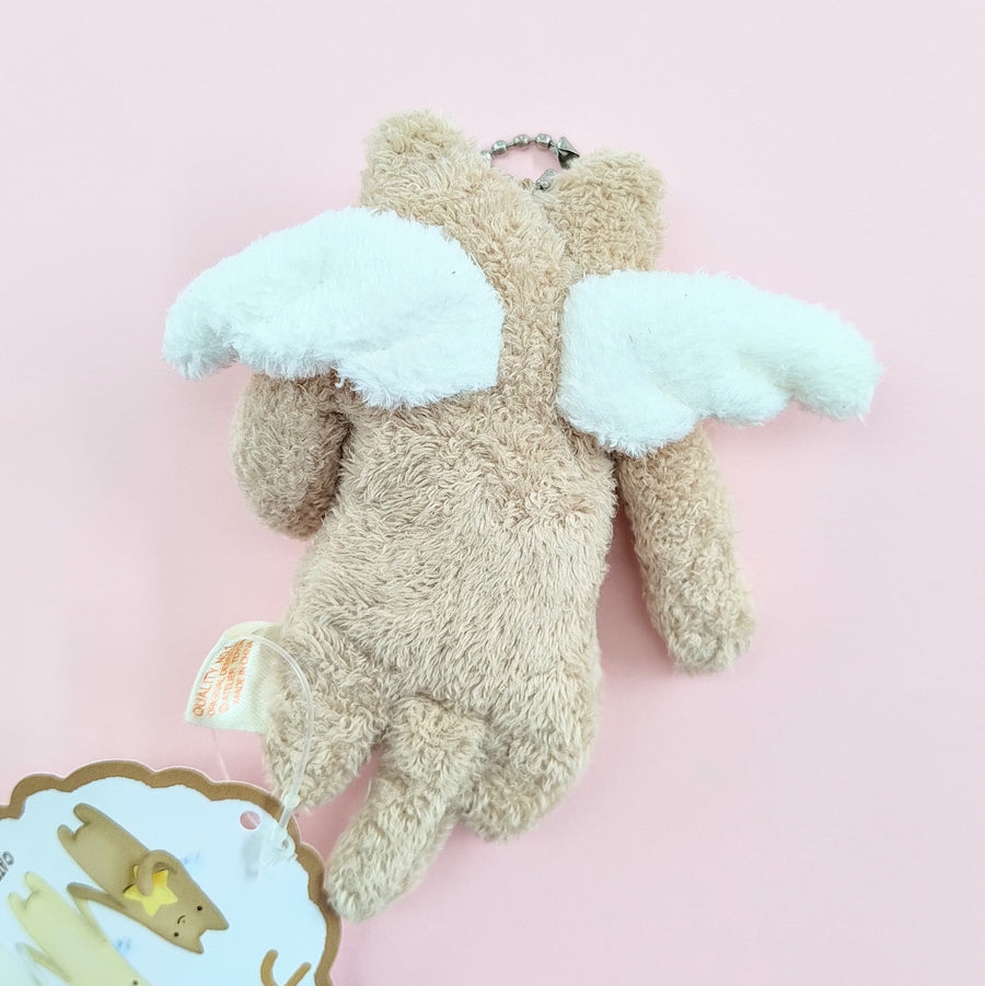 Fumofumo San Cat Angel Keychain (11cm)