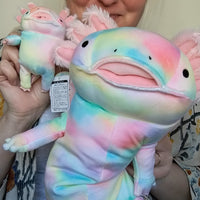 Mini Rainbow Mochi Axolotl (13 cm)